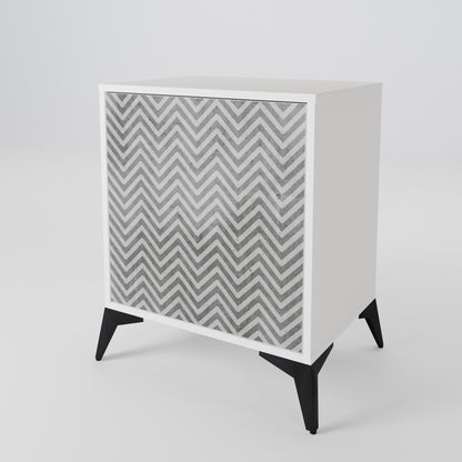 CONCRETE ZIG ZAG 1-türiges Sideboard