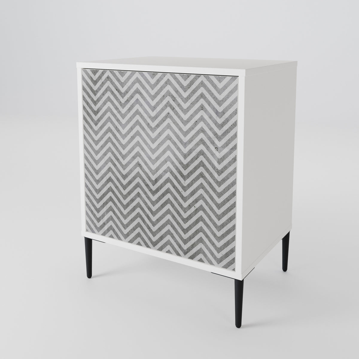 CONCRETE ZIG ZAG 1-türiges Sideboard