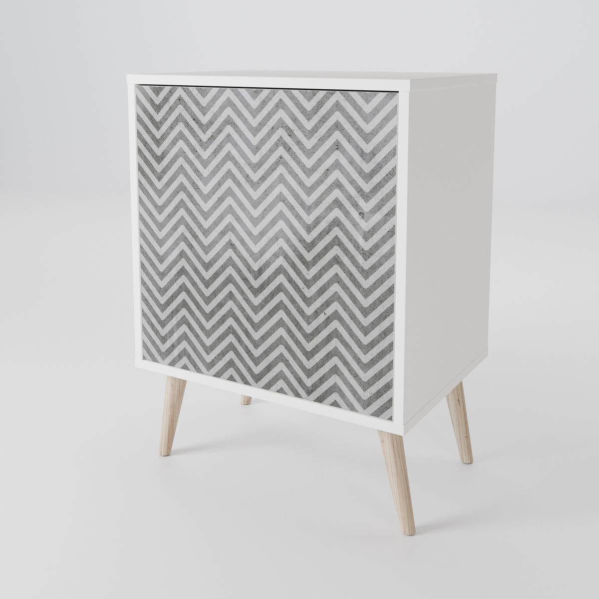 CONCRETE ZIG ZAG 1-türiges Sideboard