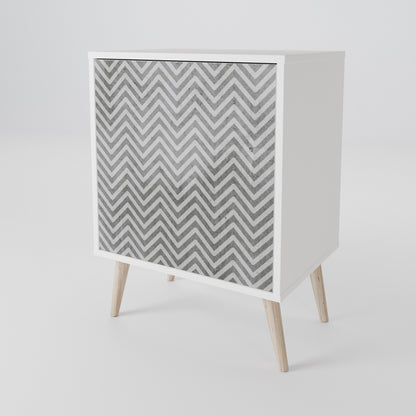 CONCRETE ZIG ZAG 1-türiges Sideboard