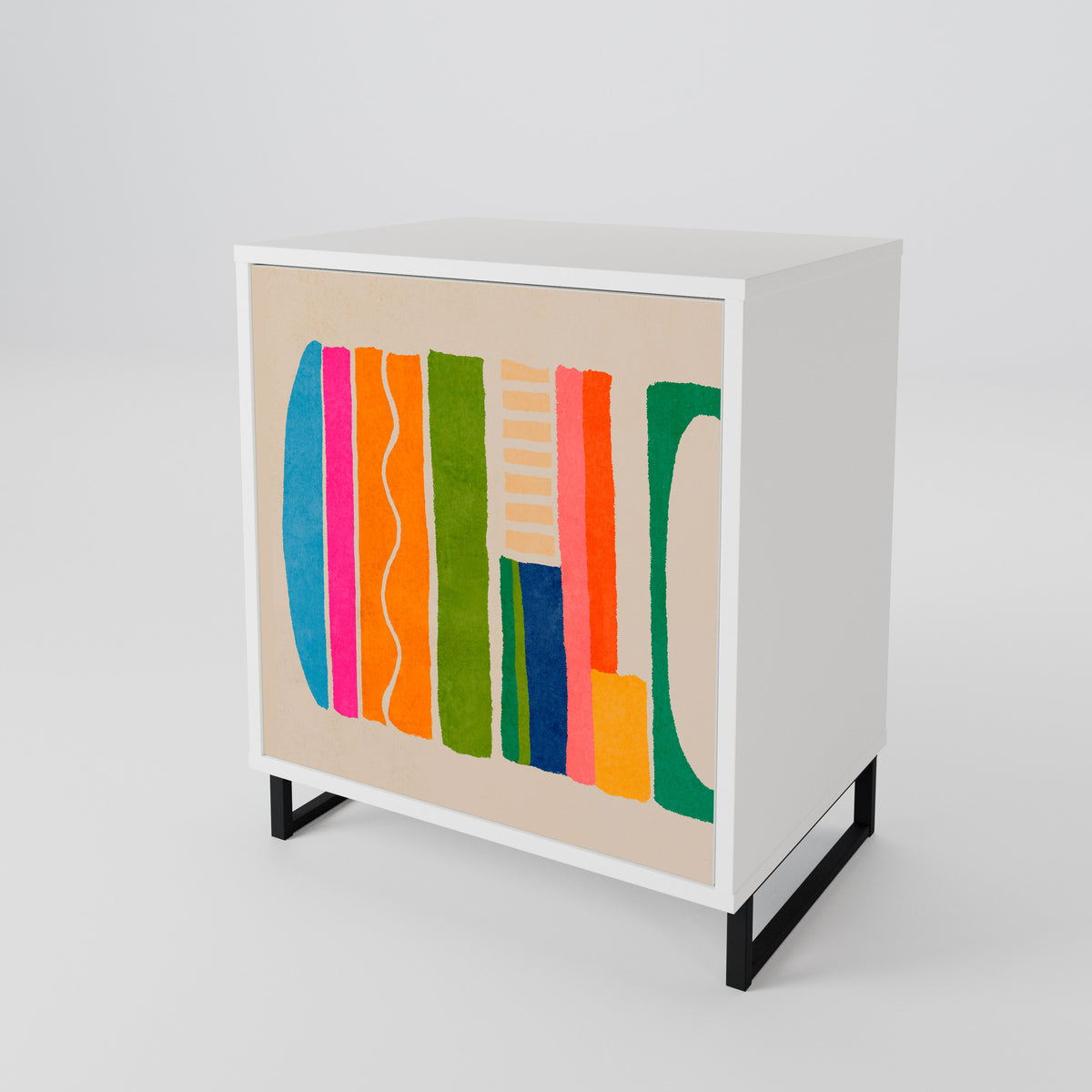 GEOMETRIC SHINE 1-türiges Sideboard