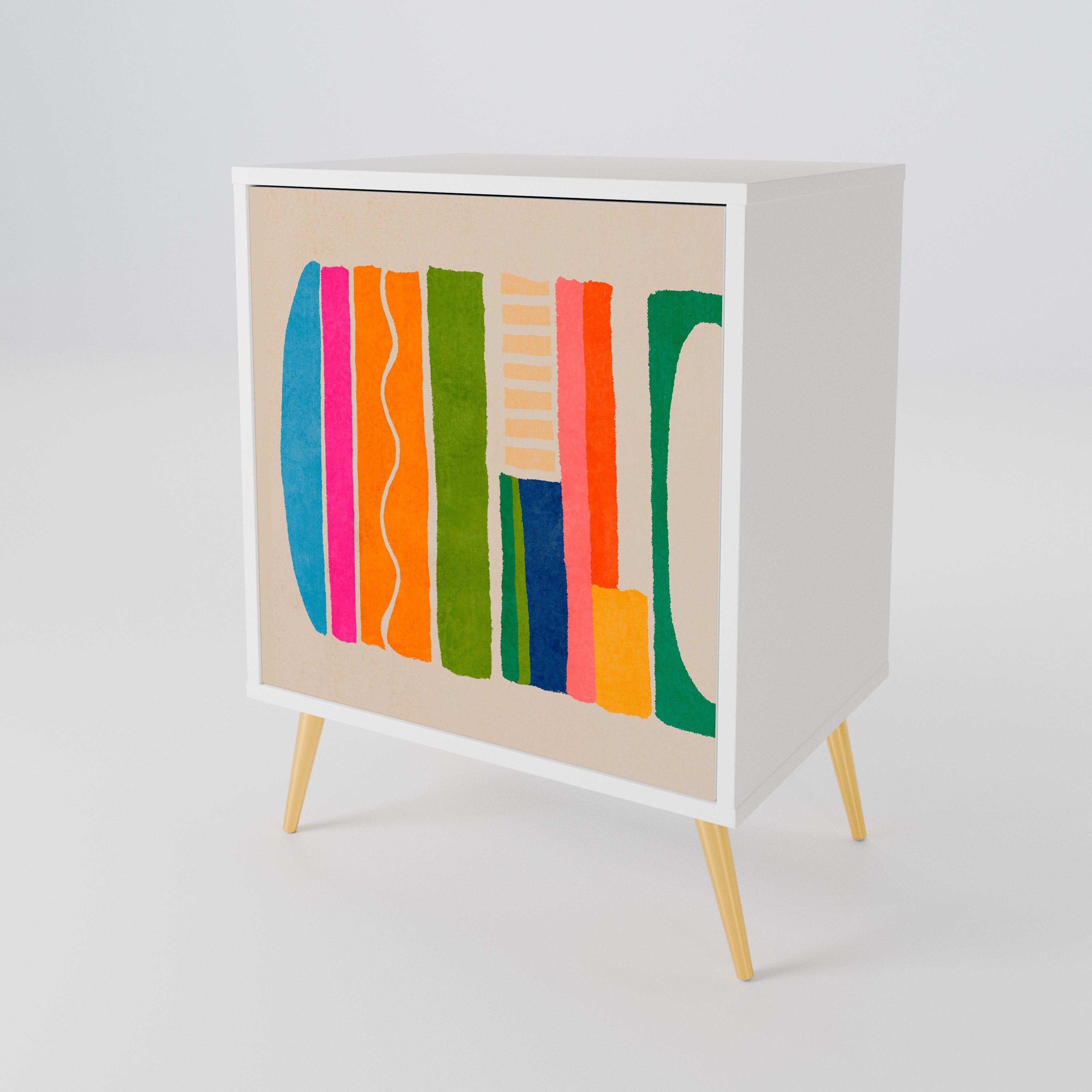 GEOMETRIC SHINE 1-türiges Sideboard
