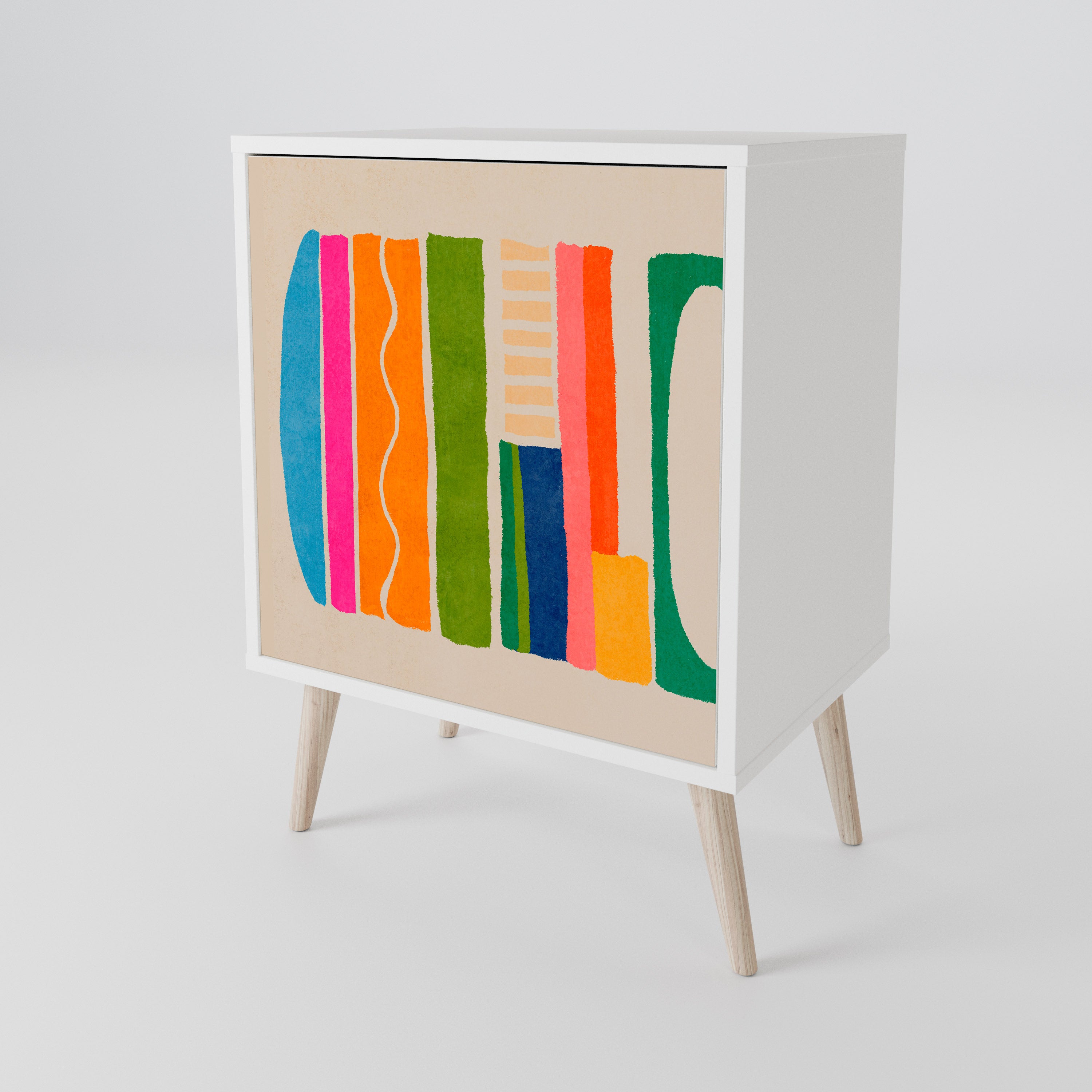 GEOMETRIC SHINE 1-türiges Sideboard