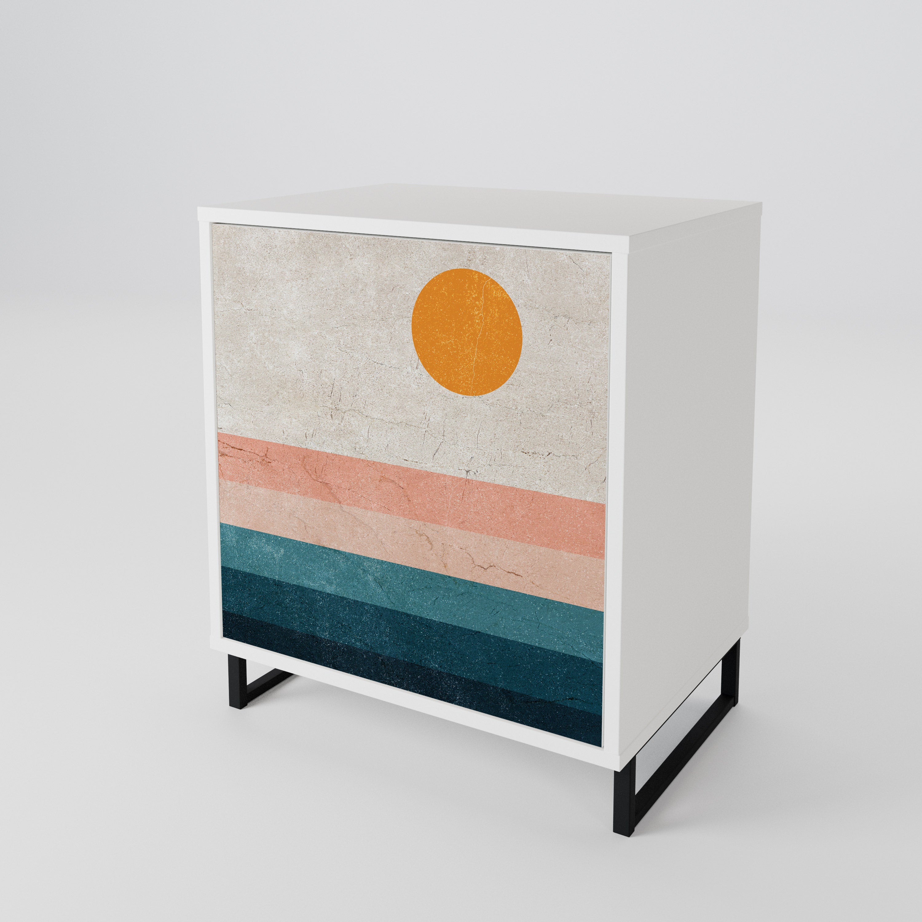 TWO HALVES 1-türiges Sideboard