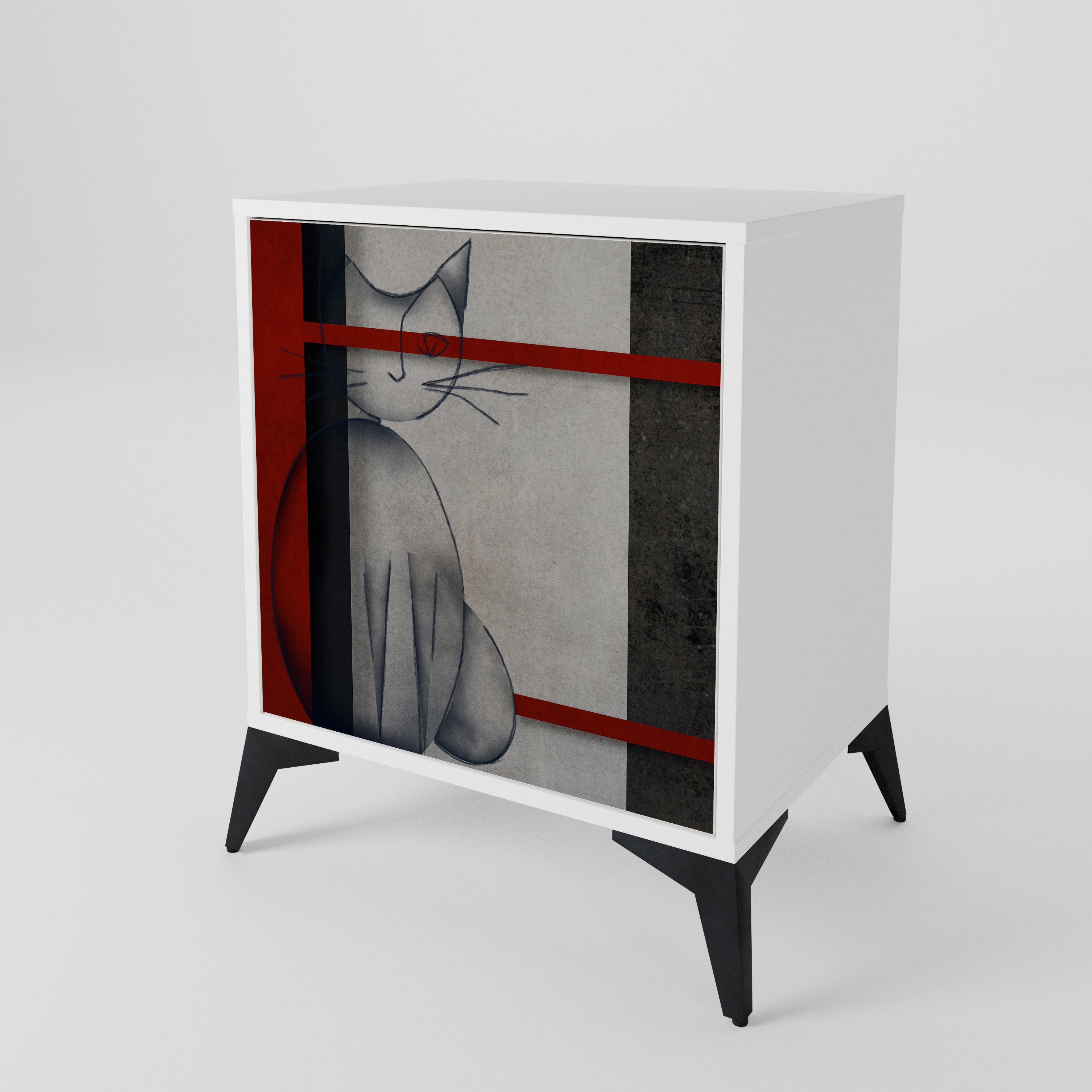 GRAY FIGURES 1-türiges Sideboard