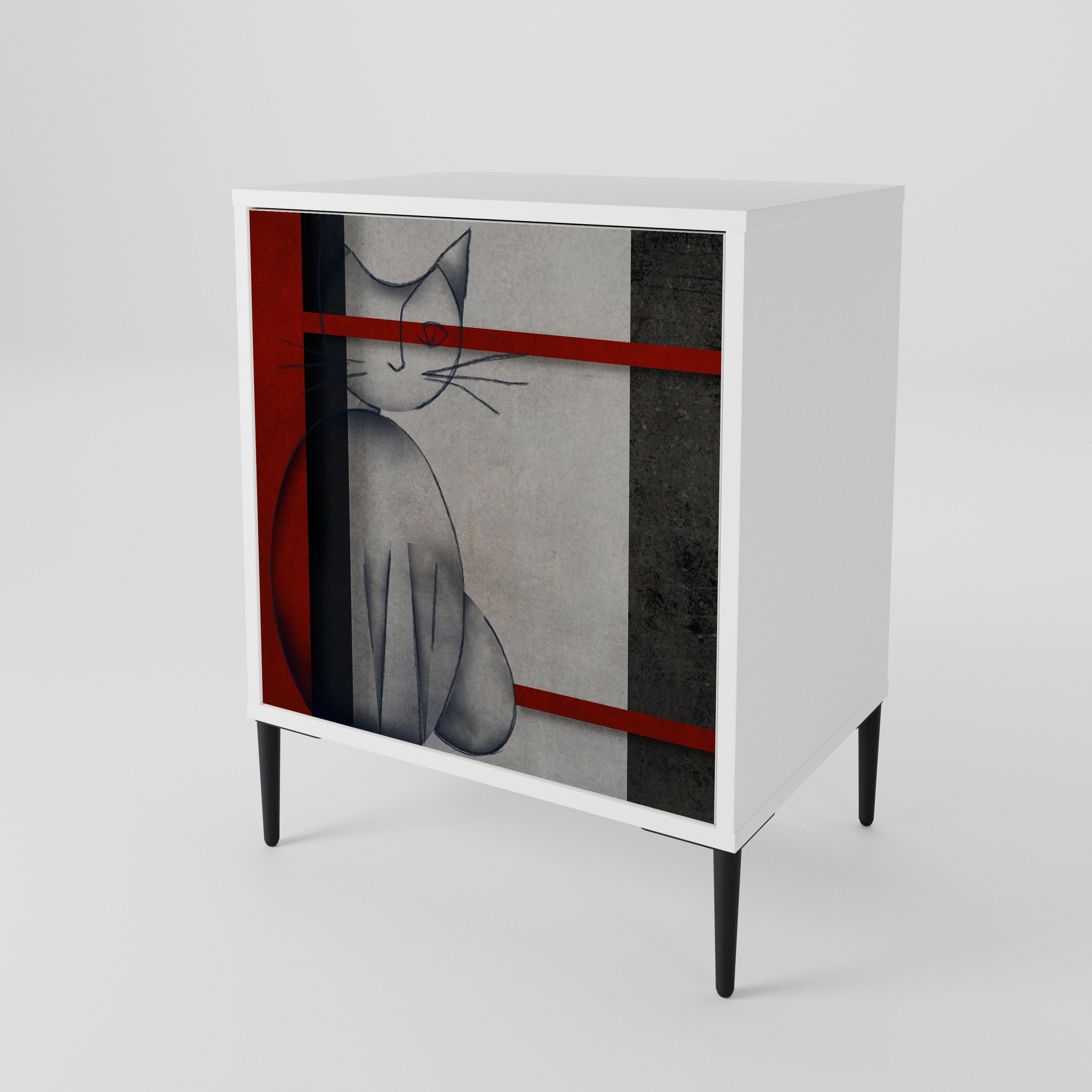 GRAY FIGURES 1-türiges Sideboard