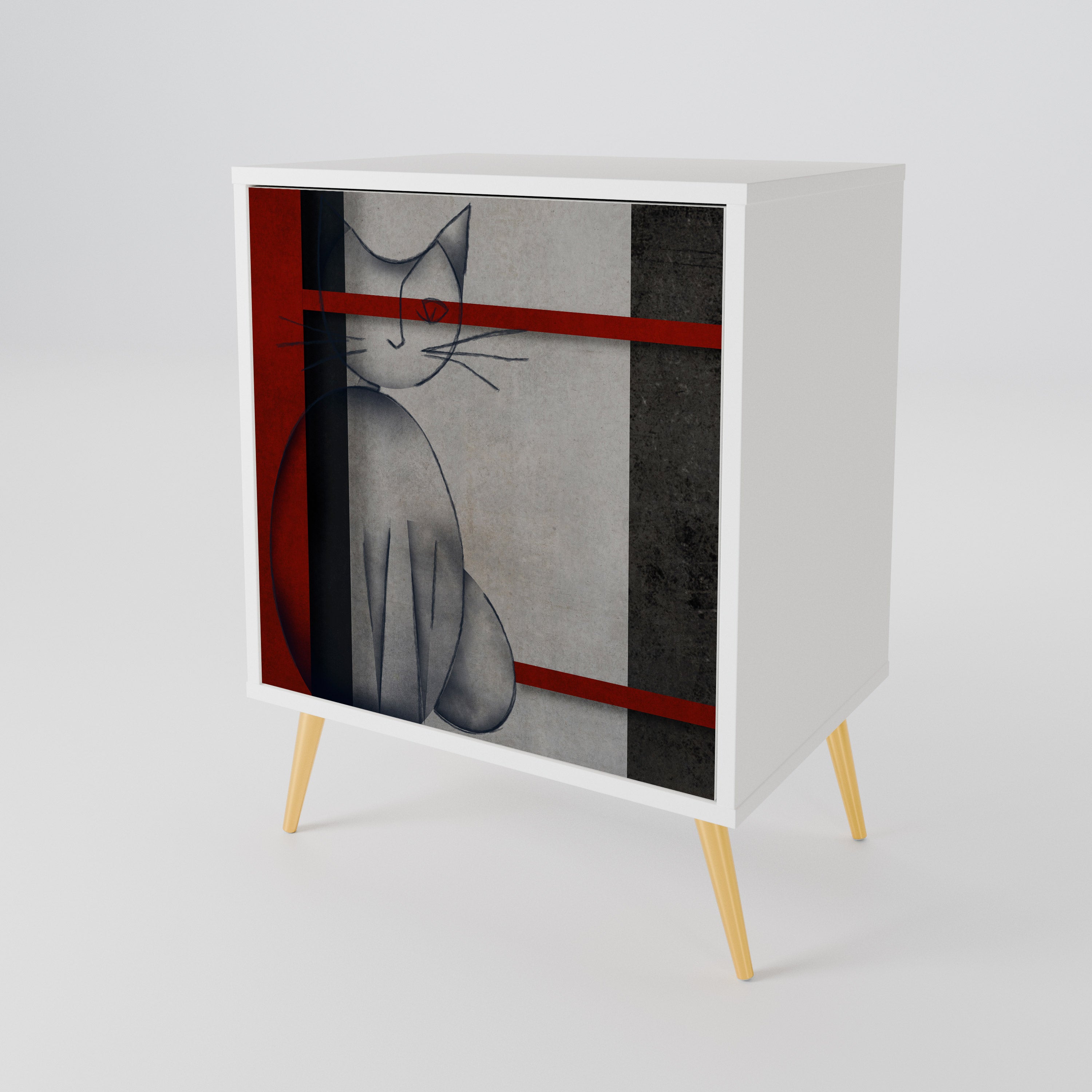 GRAY FIGURES 1-türiges Sideboard