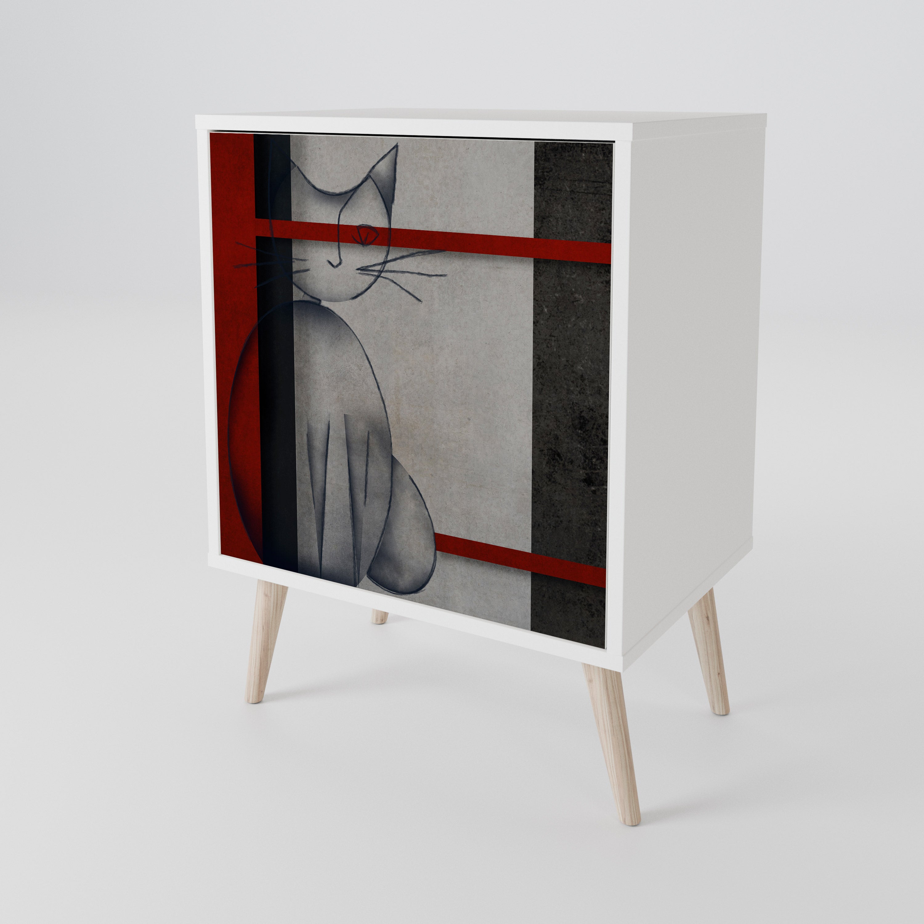 GRAY FIGURES 1-türiges Sideboard
