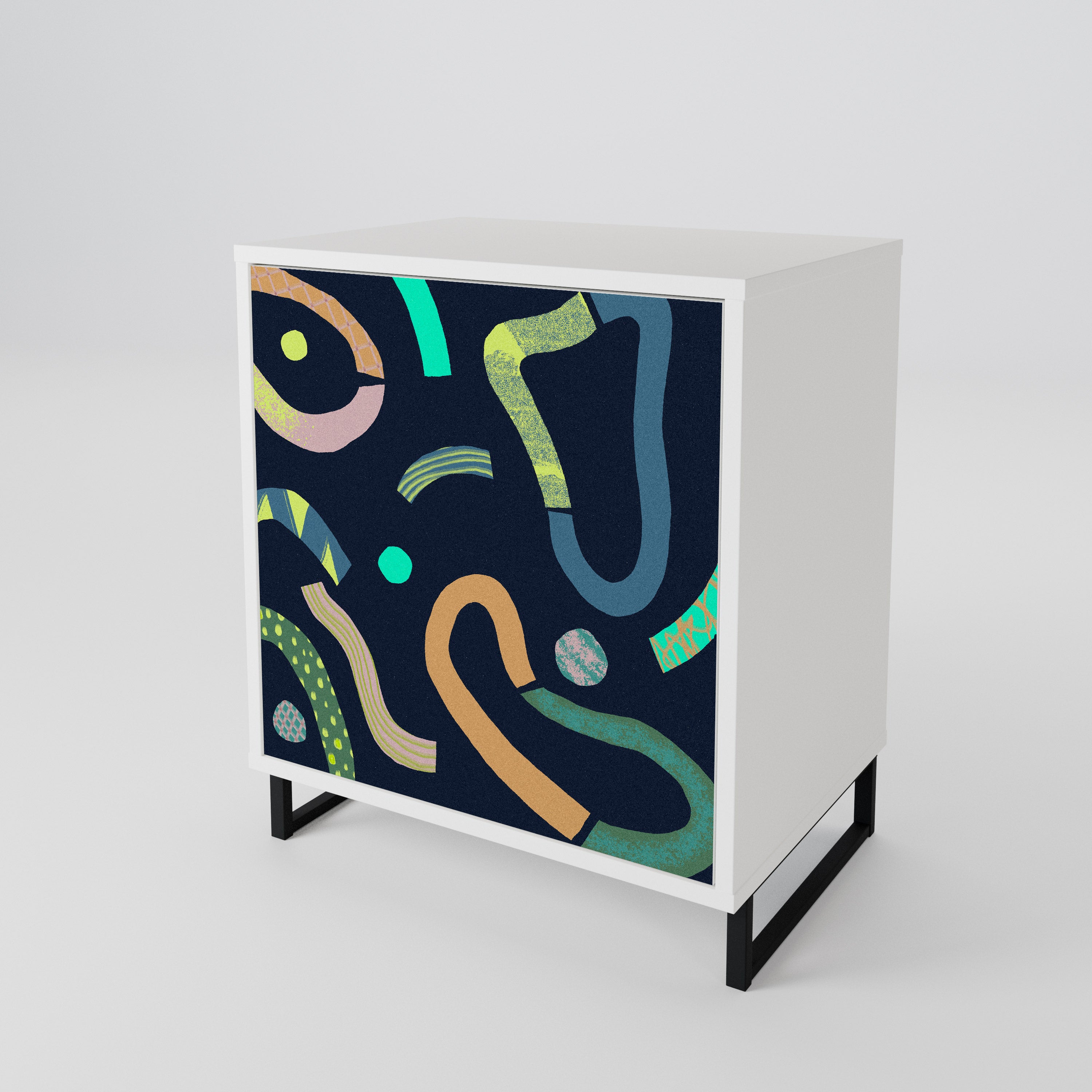 CONTRAST DANCE 1-türiges Sideboard
