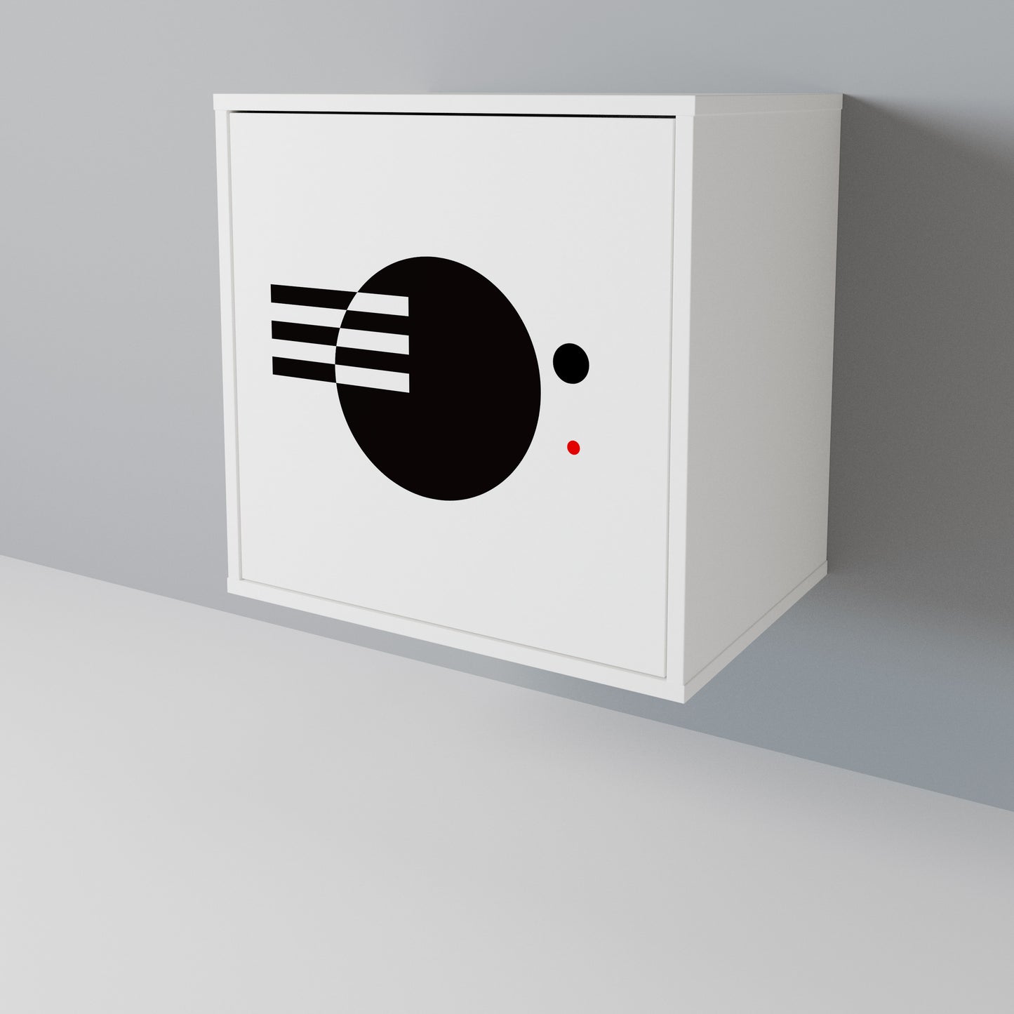 BLACK AND WHITE COMBINATION 1-türiges Sideboard