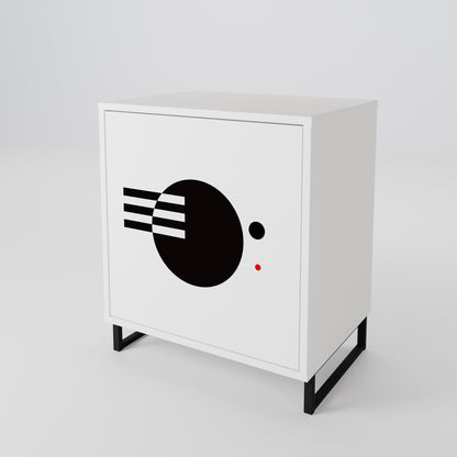BLACK AND WHITE COMBINATION 1-türiges Sideboard
