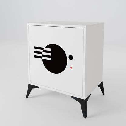 BLACK AND WHITE COMBINATION 1-türiges Sideboard