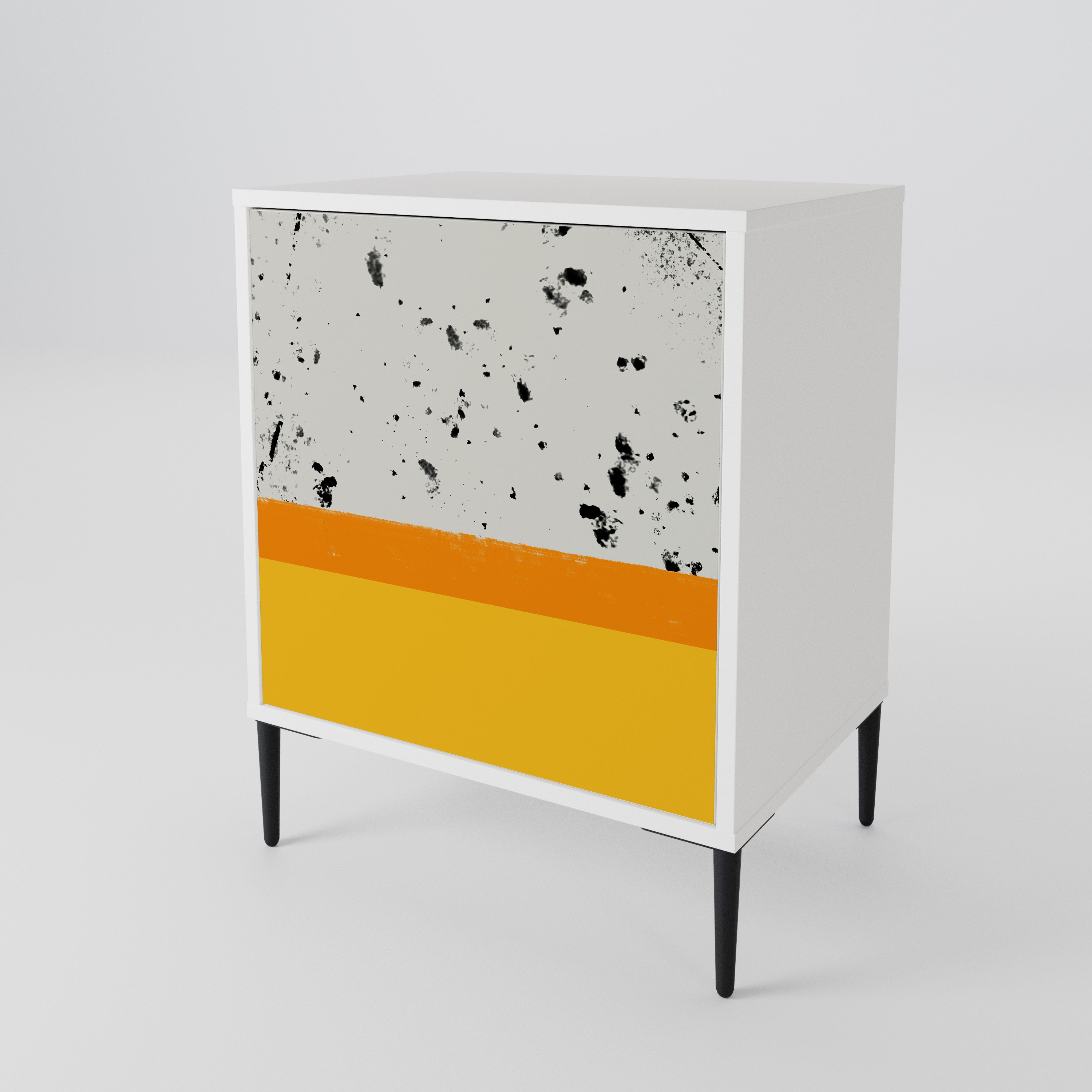 DYED BY ORANGE 1-Door Sideboard