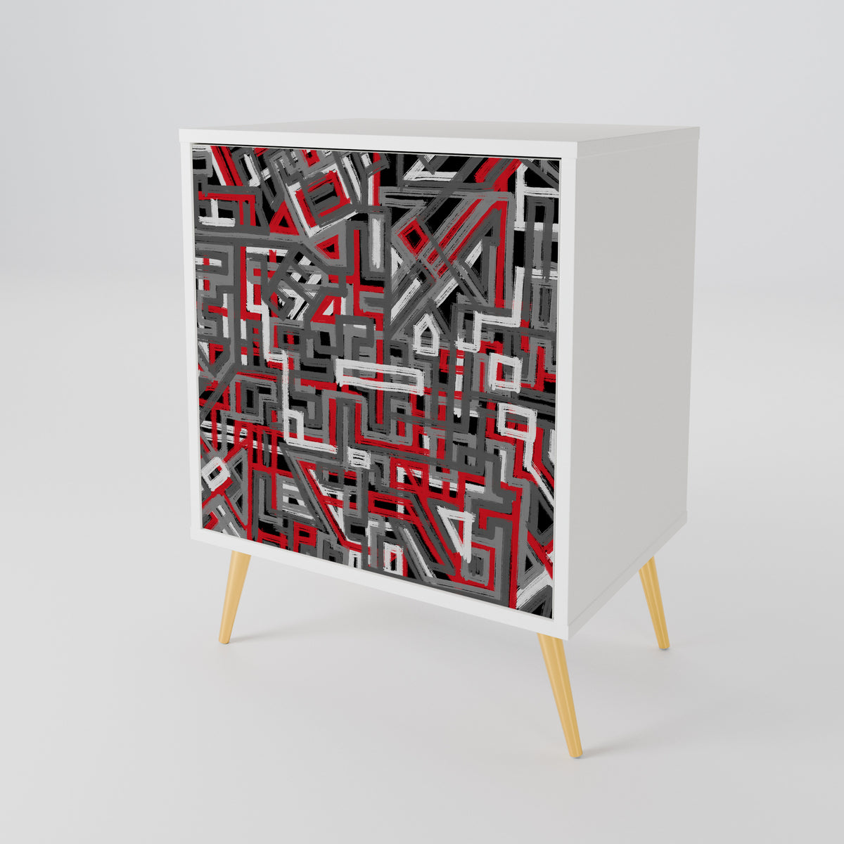 BROKEN LINES 1-türiges Sideboard