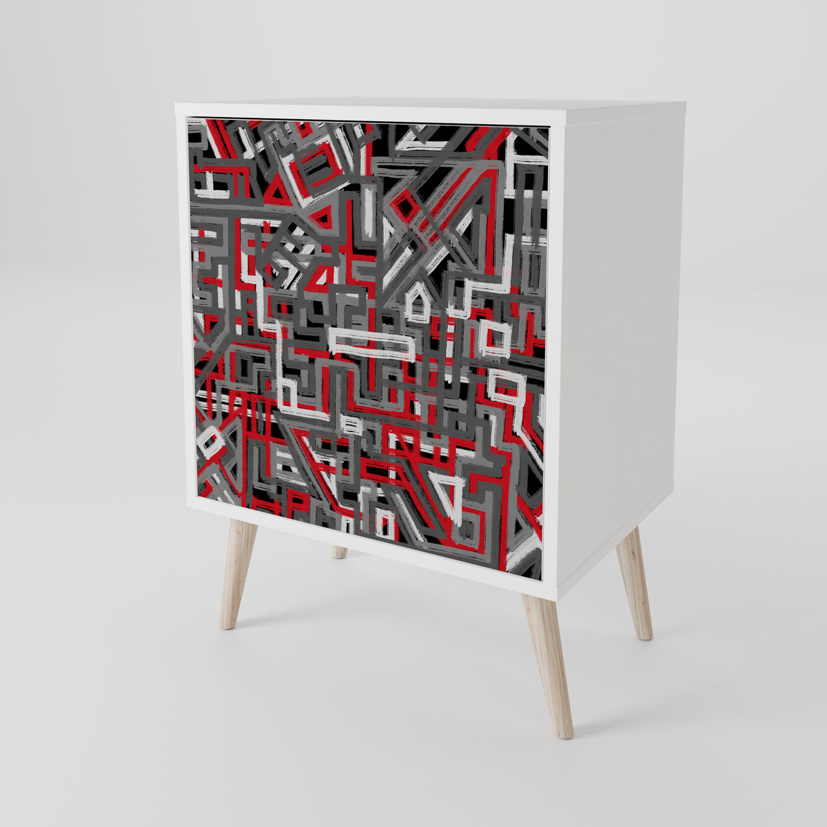 BROKEN LINES 1-türiges Sideboard