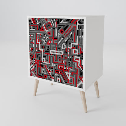 BROKEN LINES 1-türiges Sideboard