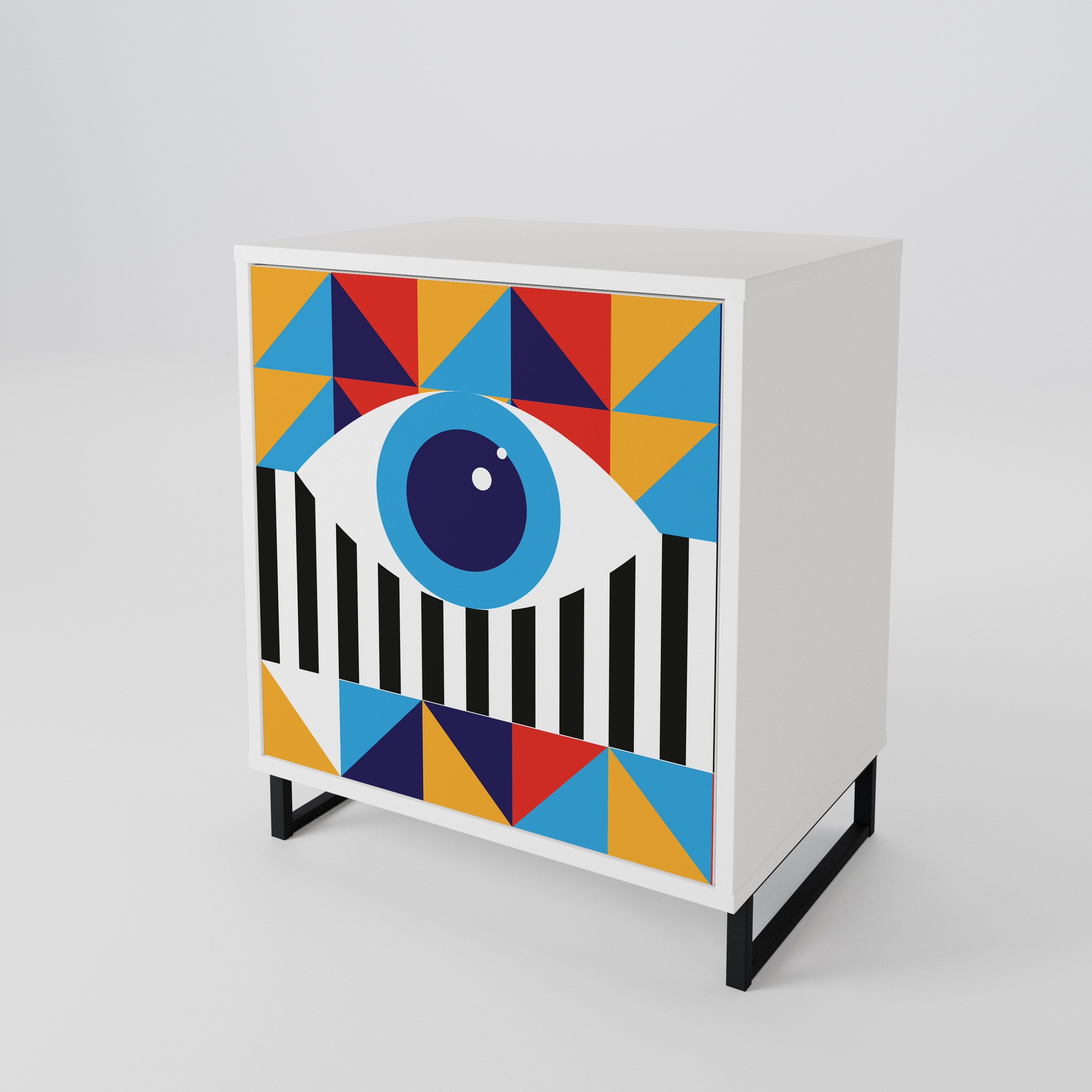 ABSTRACTION AND GEOMETRY 1-türiges Sideboard