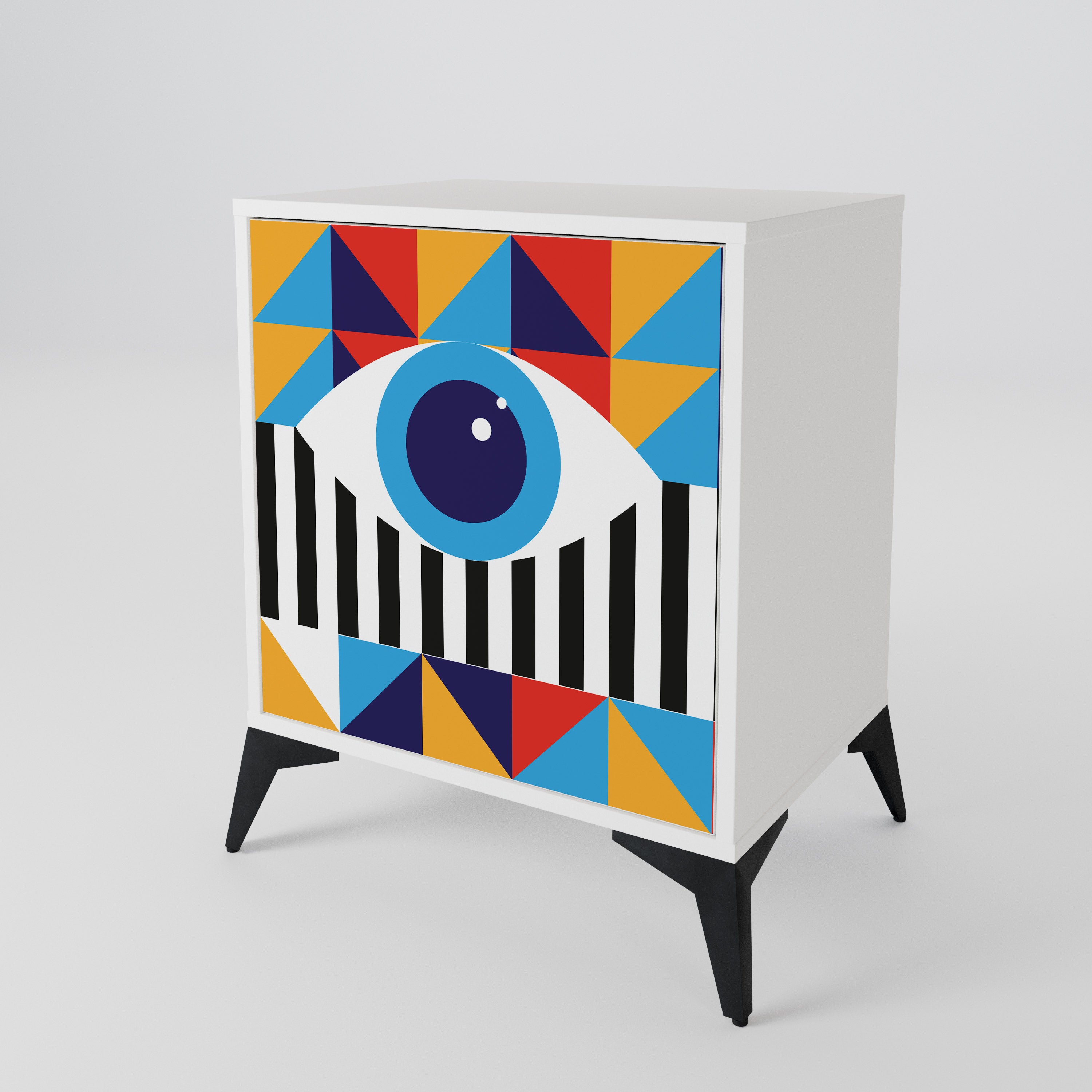 ABSTRACTION AND GEOMETRY 1-türiges Sideboard