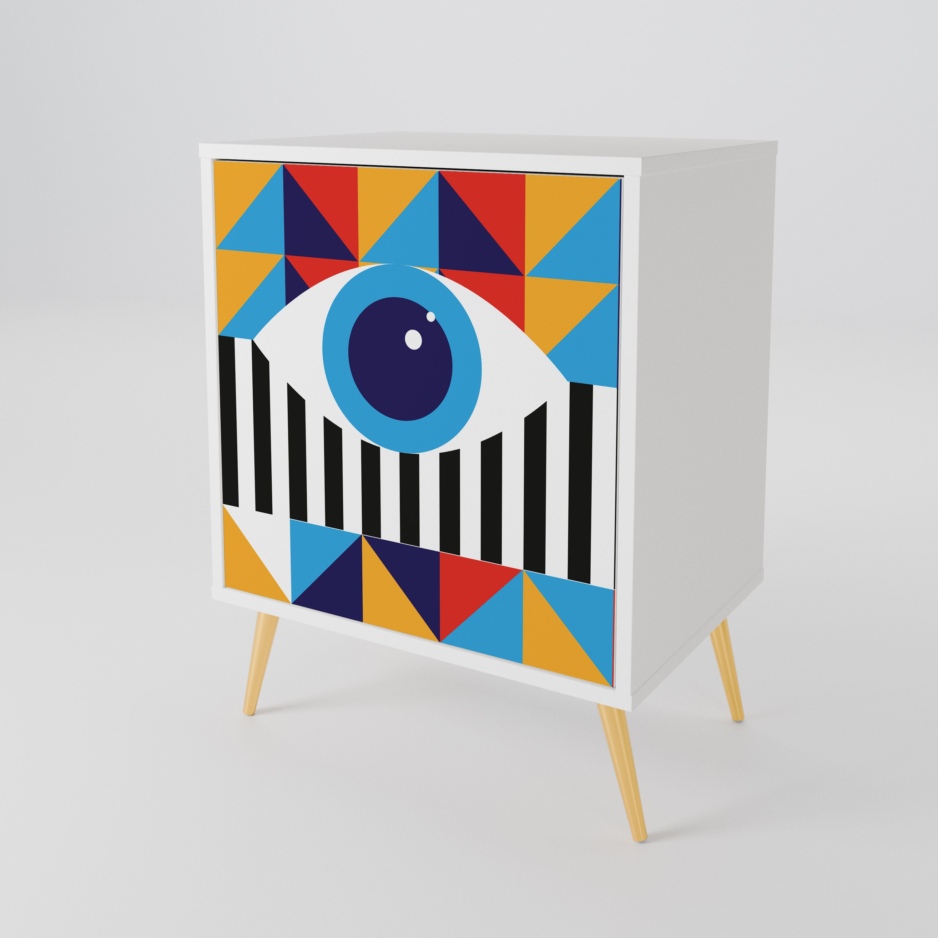 ABSTRACTION AND GEOMETRY 1-türiges Sideboard