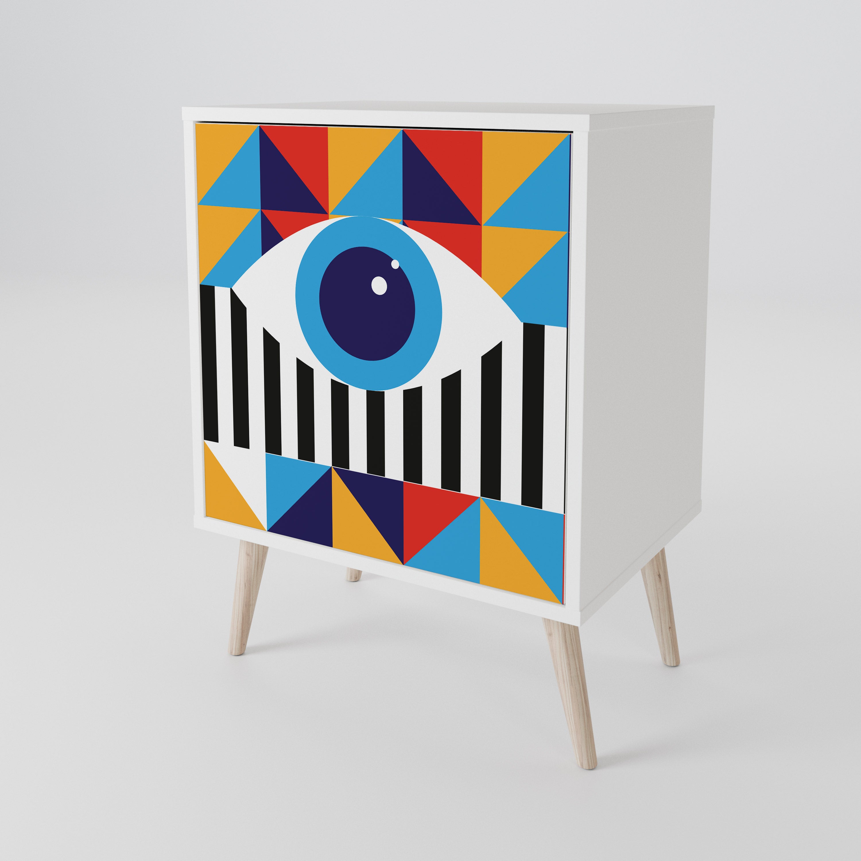 ABSTRACTION AND GEOMETRY 1-türiges Sideboard
