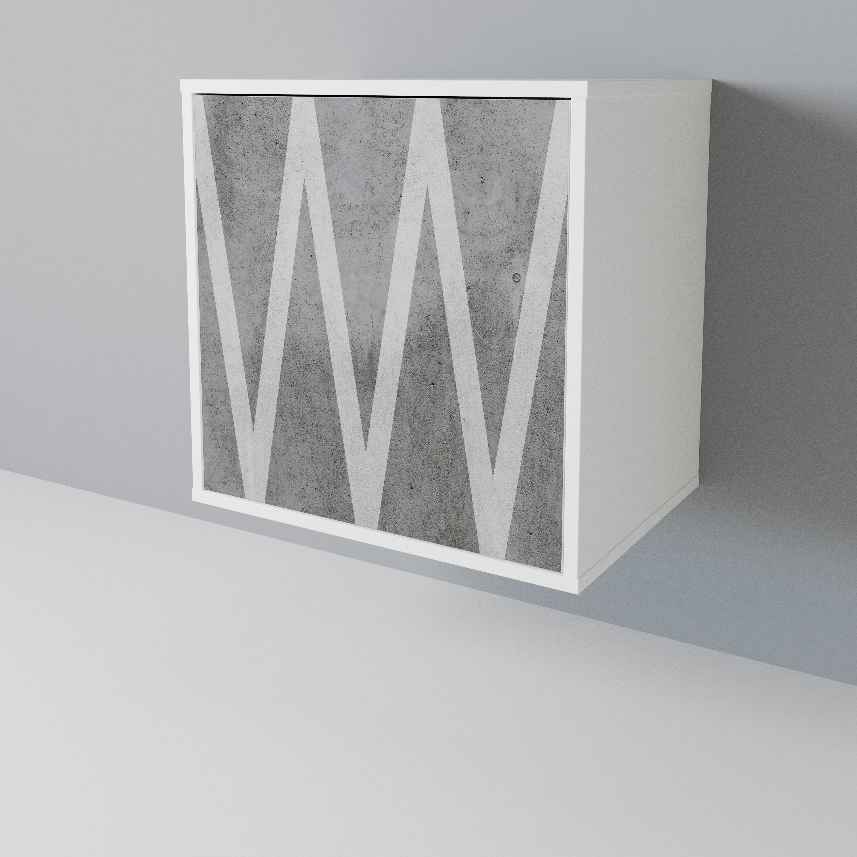 SOLID ZIG ZAG 1-türiges Sideboard