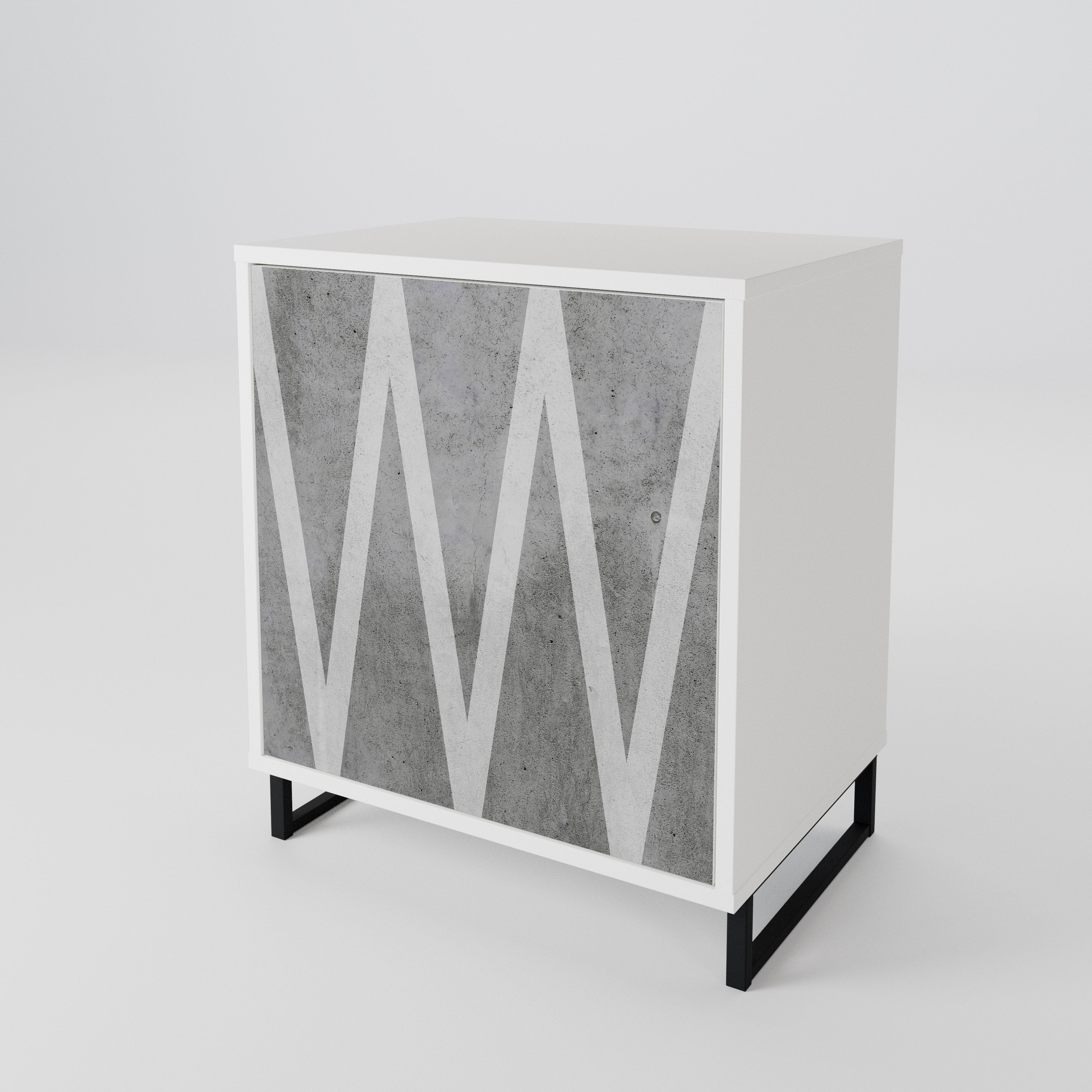 SOLID ZIG ZAG 1-türiges Sideboard