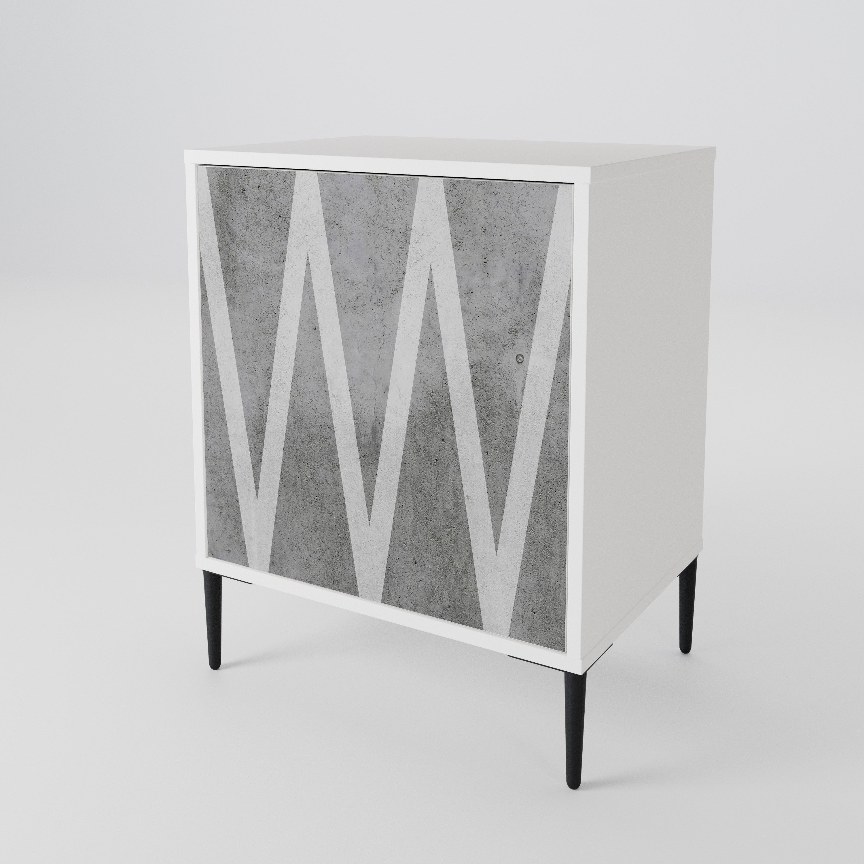 SOLID ZIG ZAG 1-türiges Sideboard