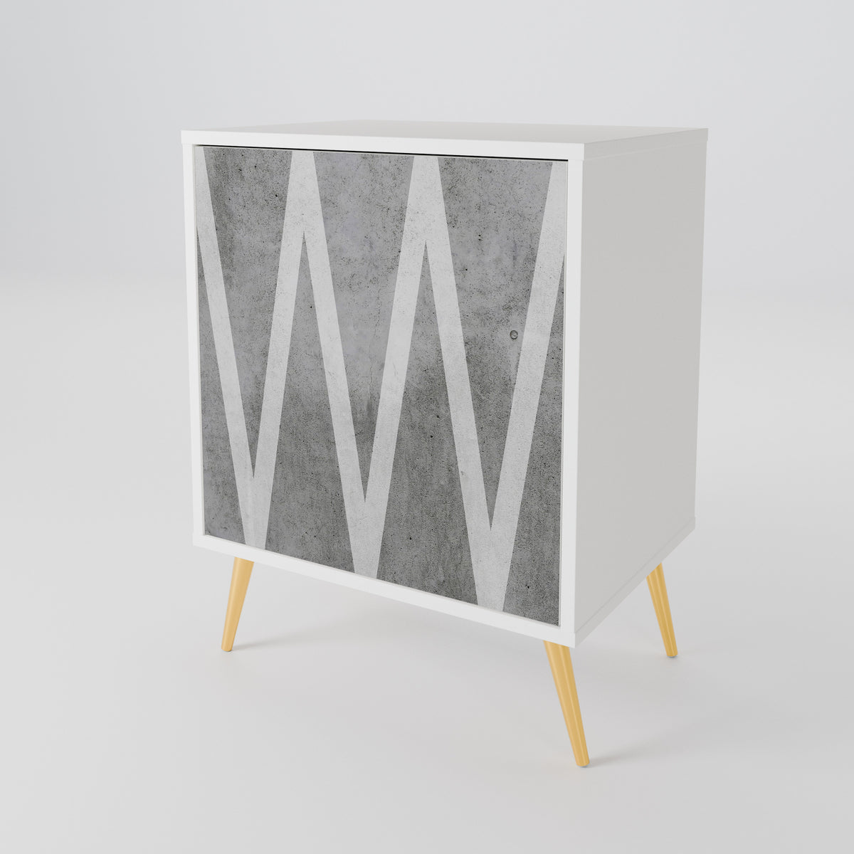 SOLID ZIG ZAG 1-türiges Sideboard