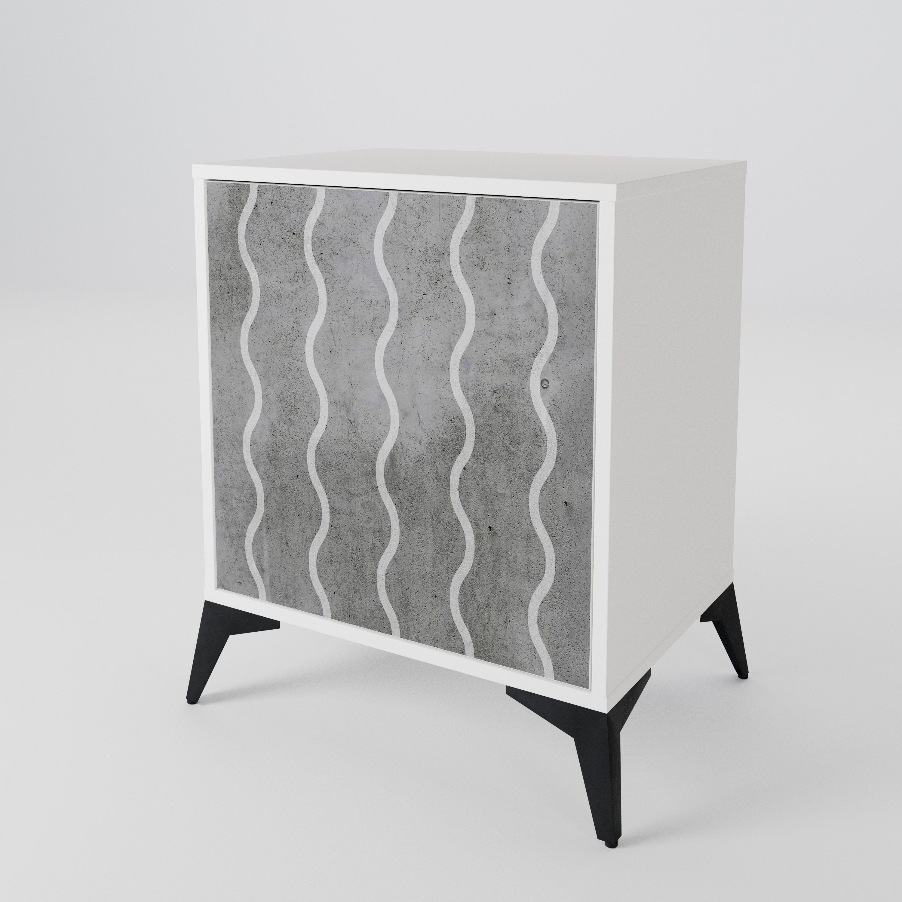 WAVES OF CONCRETE 1-türiges Sideboard