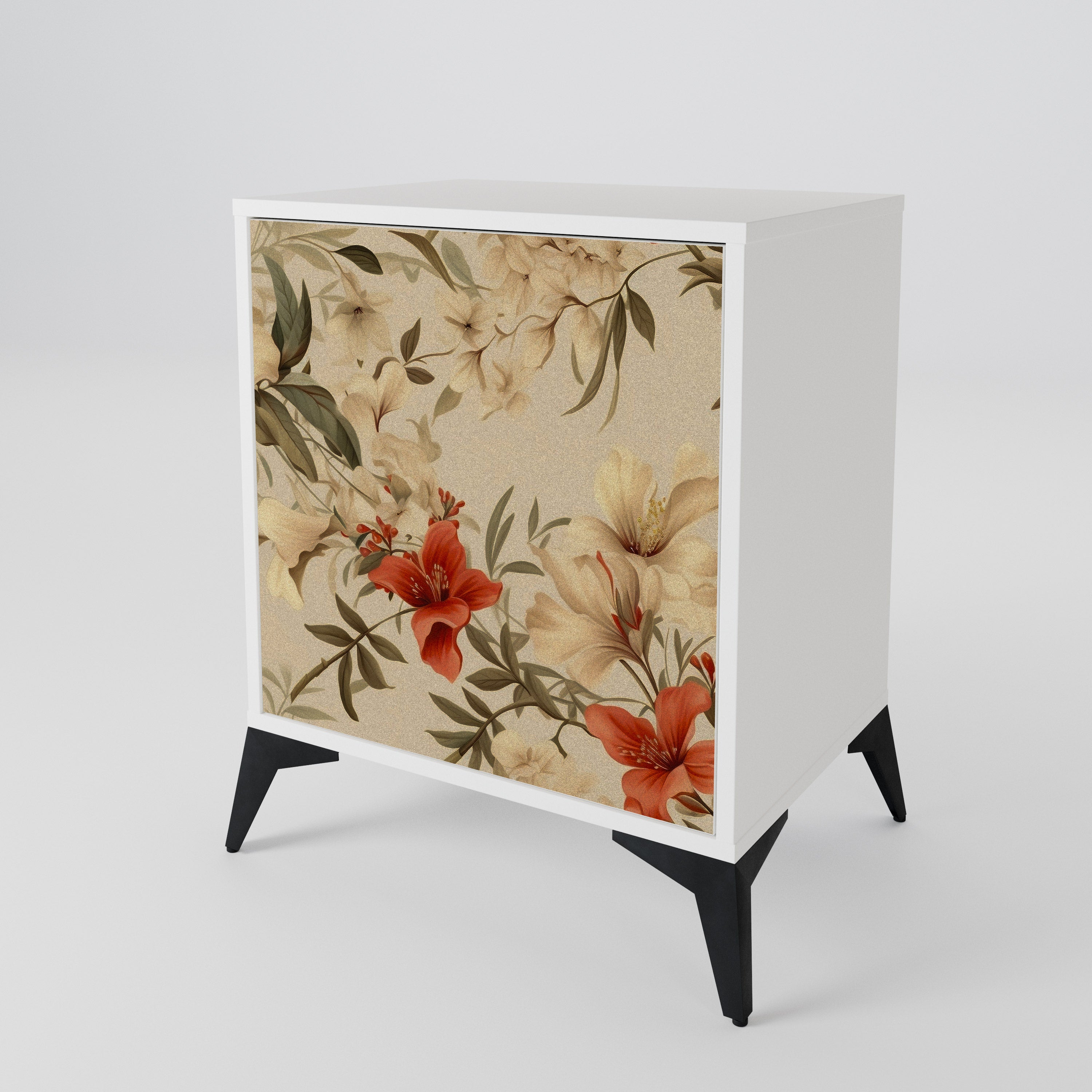 BLOOMING HARMONY 1-Door Sideboard