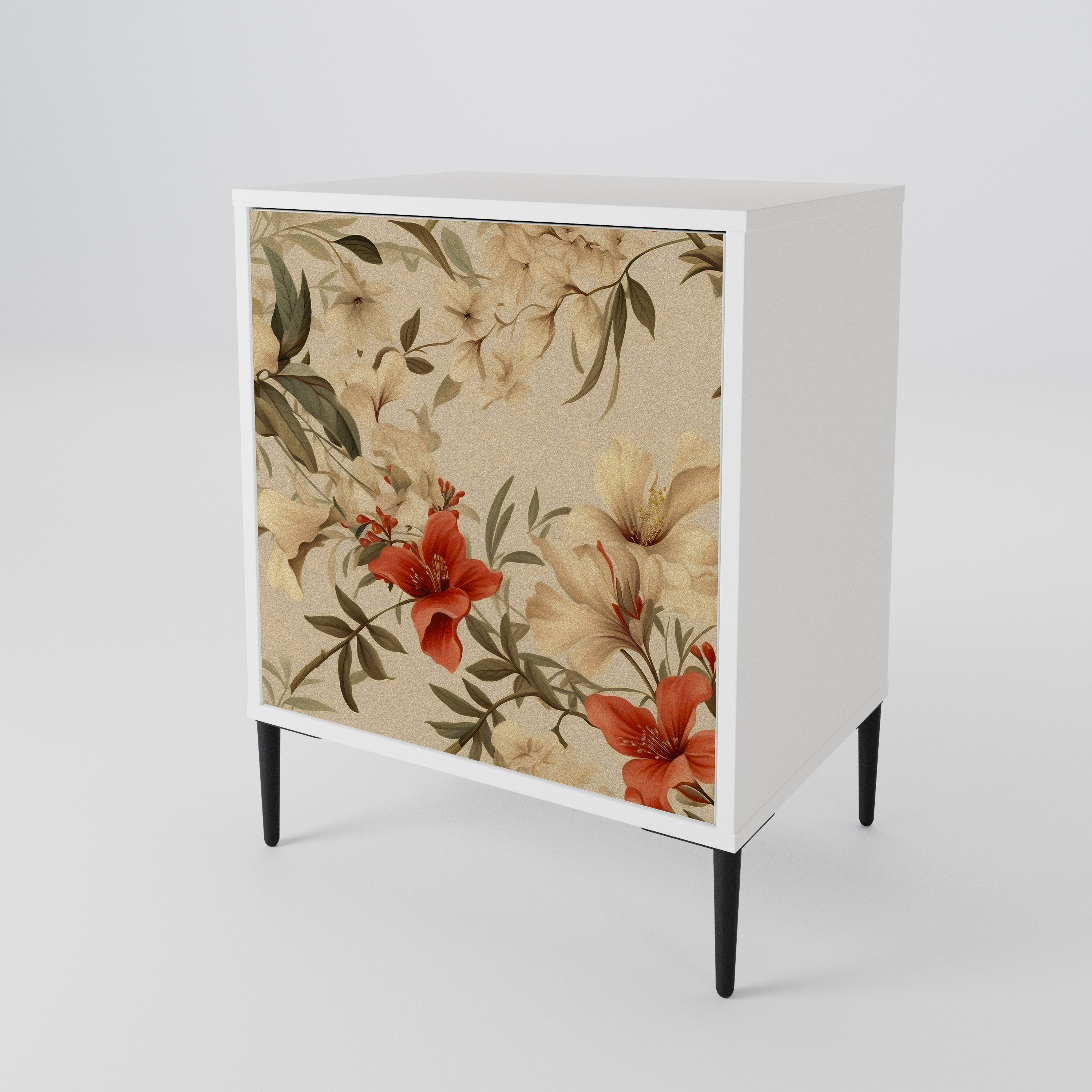 BLOOMING HARMONY 1-Door Sideboard