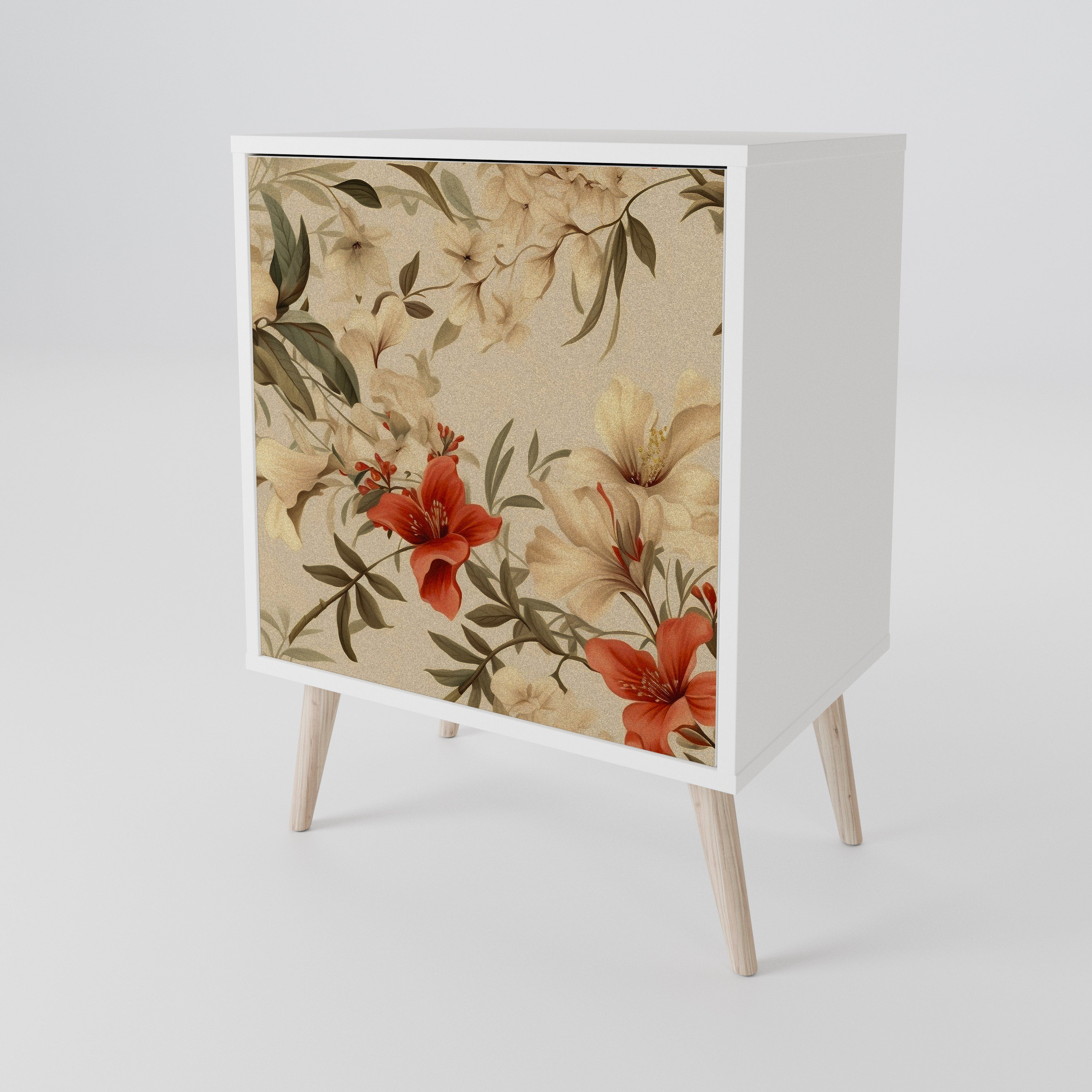 BLOOMING HARMONY 1-Door Sideboard