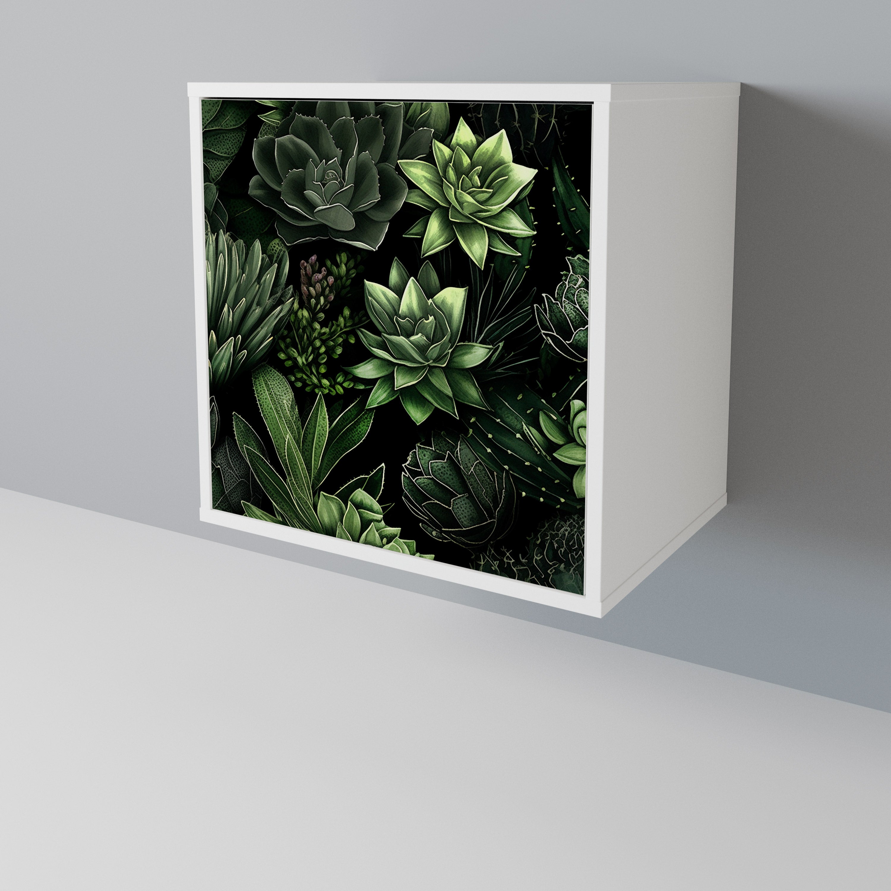 SUCCULENT JUNGLE 1-Door Sideboard