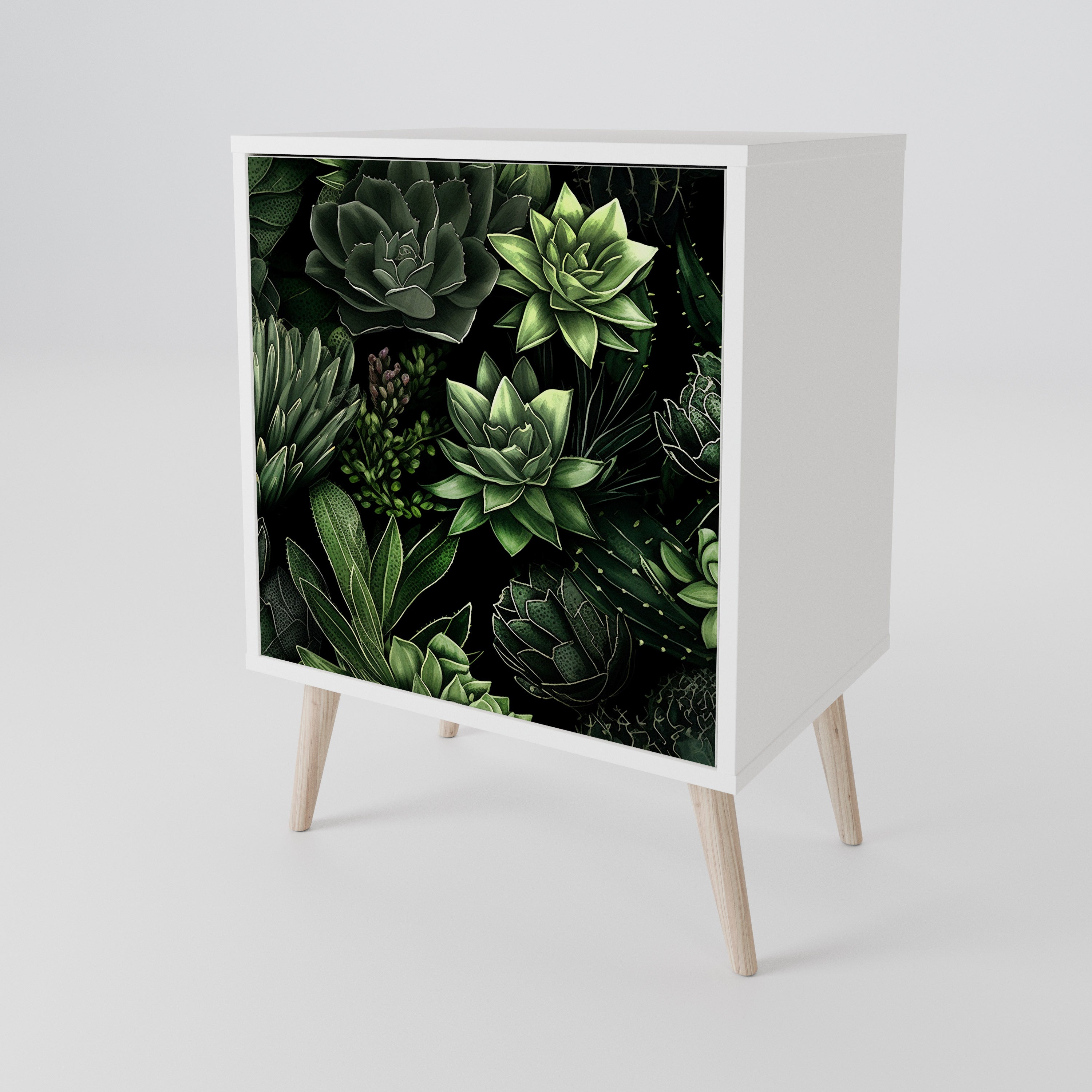 SUCCULENT JUNGLE 1-Door Sideboard