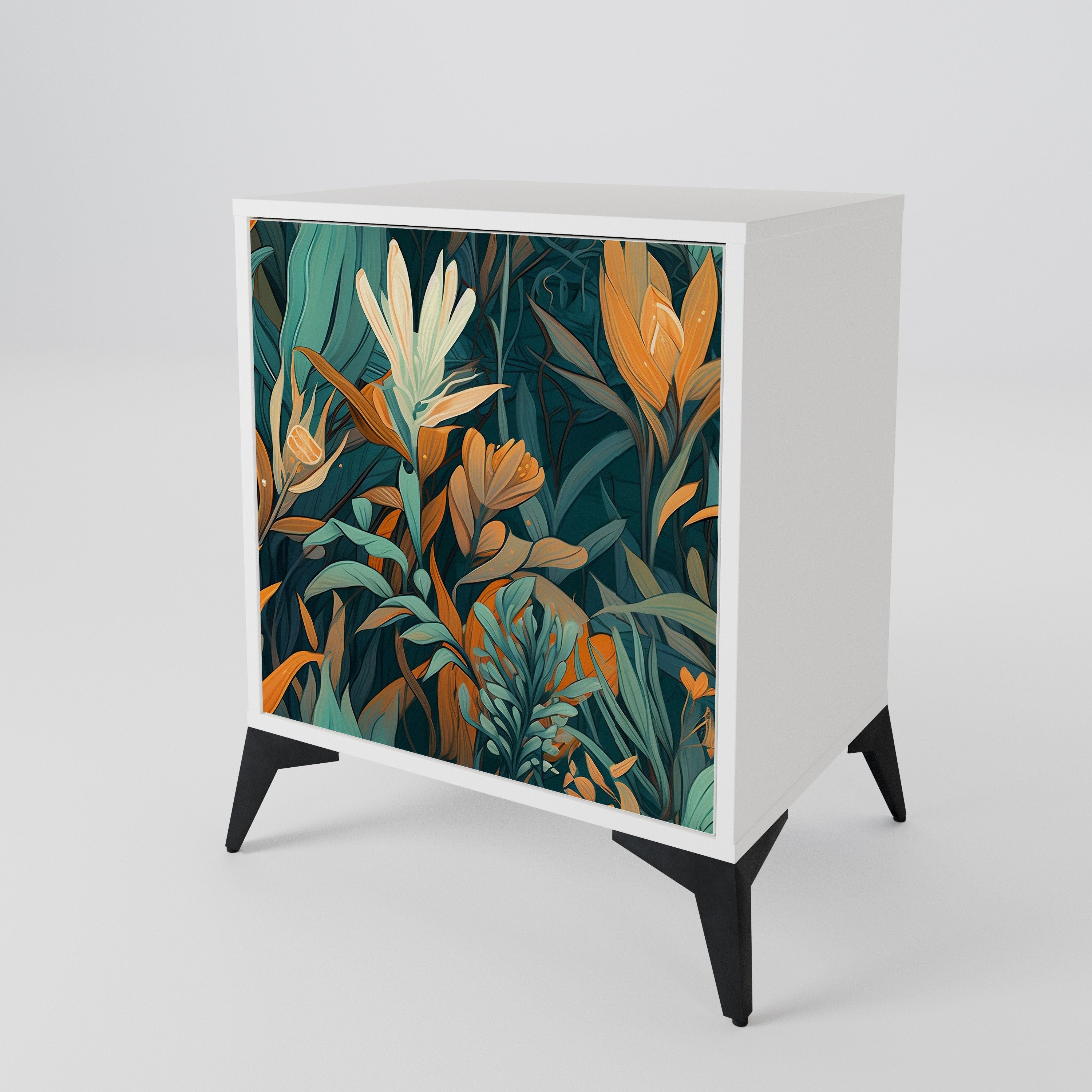 FLORAL SERENITY 1-Door Sideboard