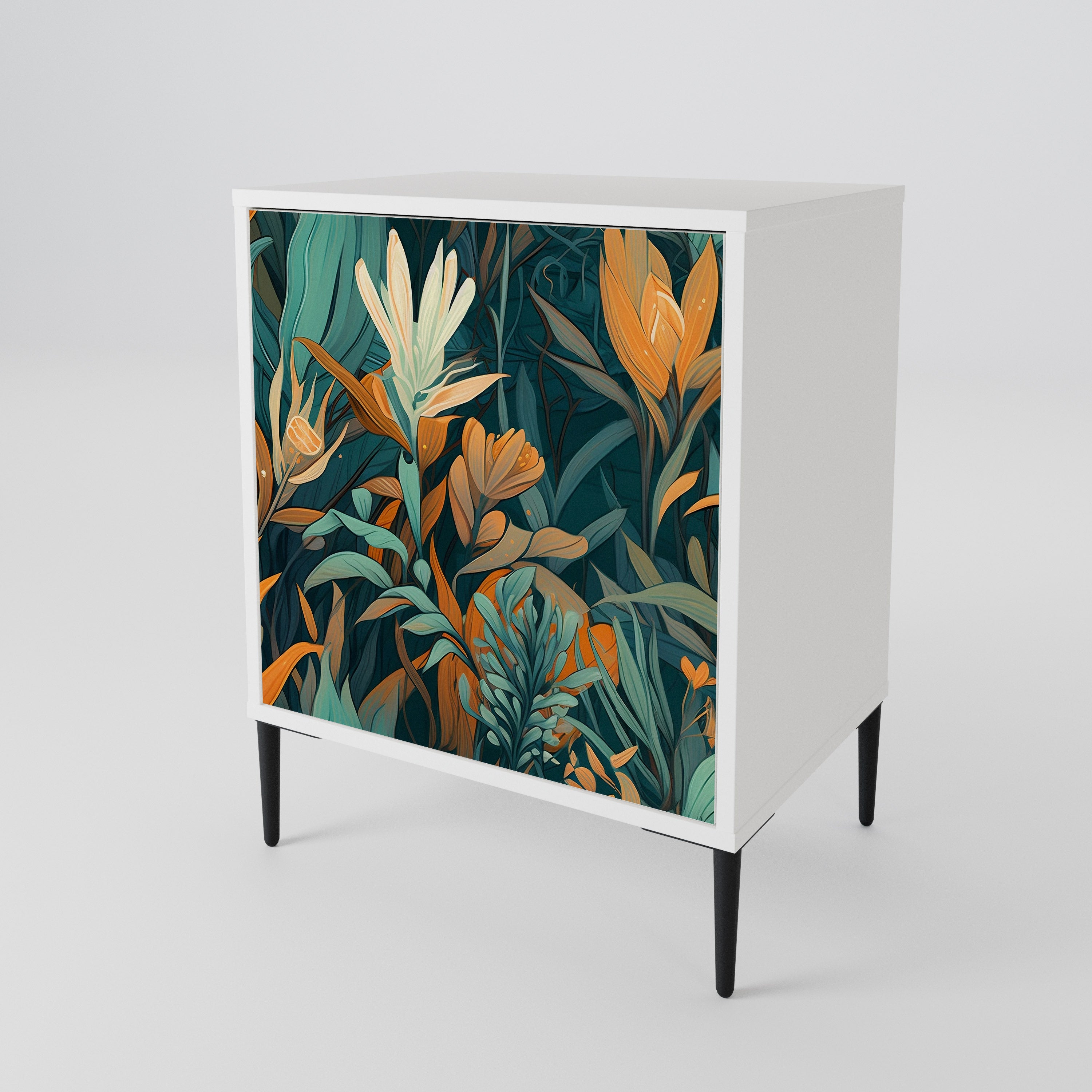 FLORAL SERENITY 1-Door Sideboard
