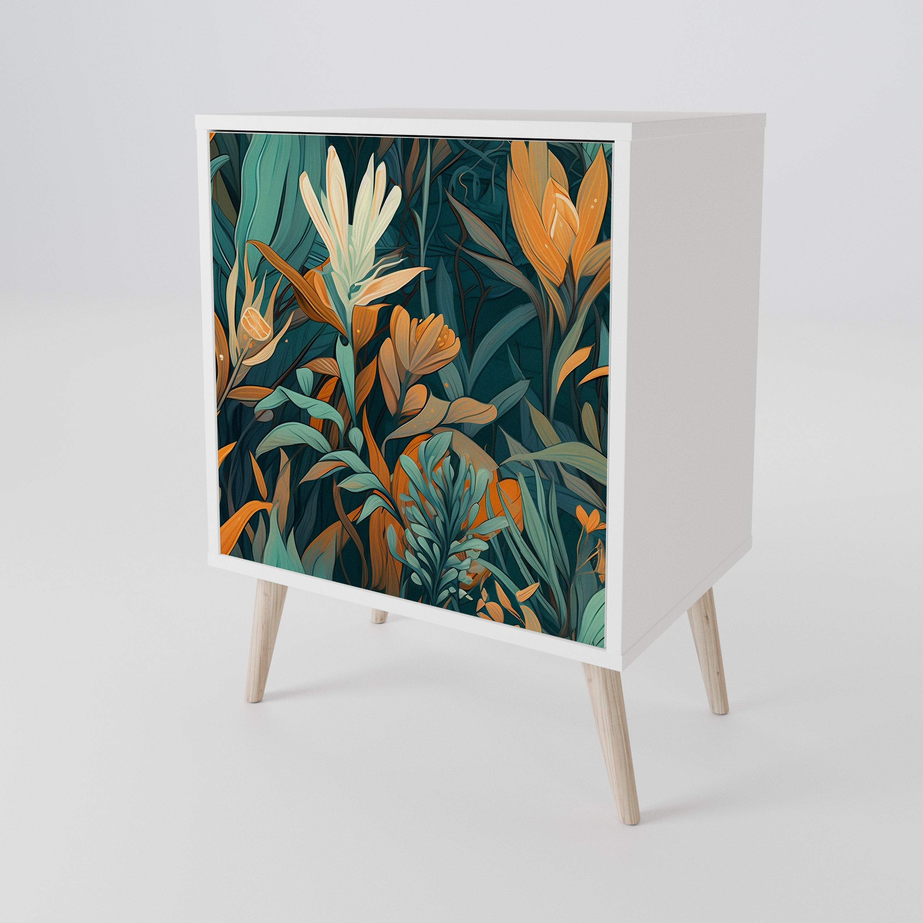 FLORAL SERENITY 1-Door Sideboard