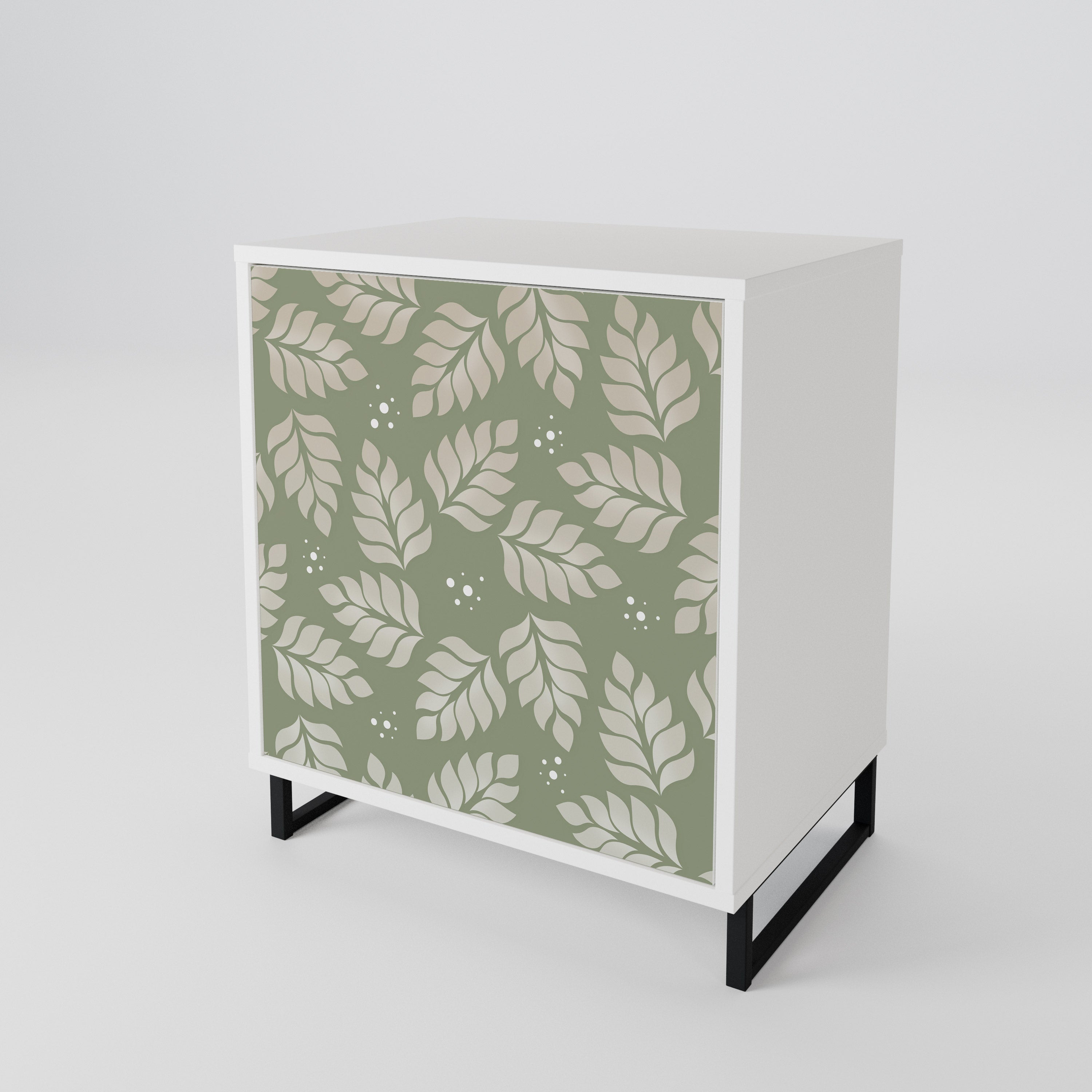 LEAVES ON GREEN 1-Door Sideboard