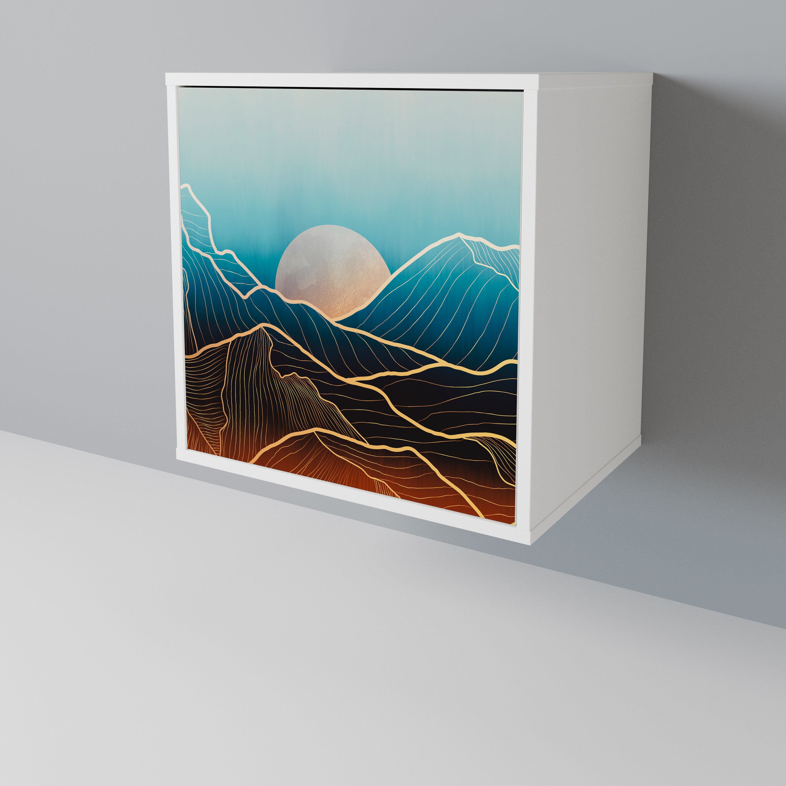 LUNAR SECRETS 1-Door Sideboard