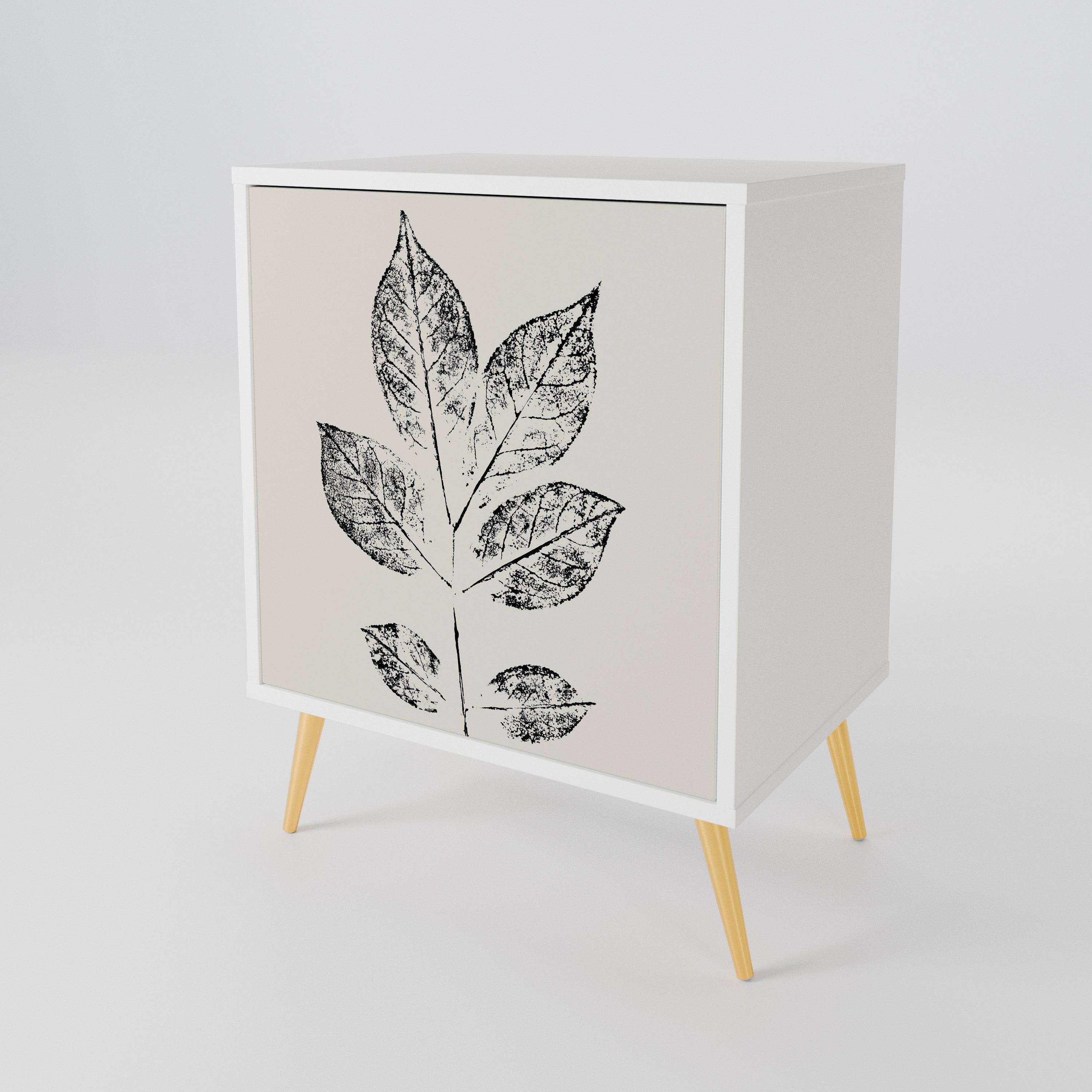 LEAFY STAMPS 1-Door Sideboard