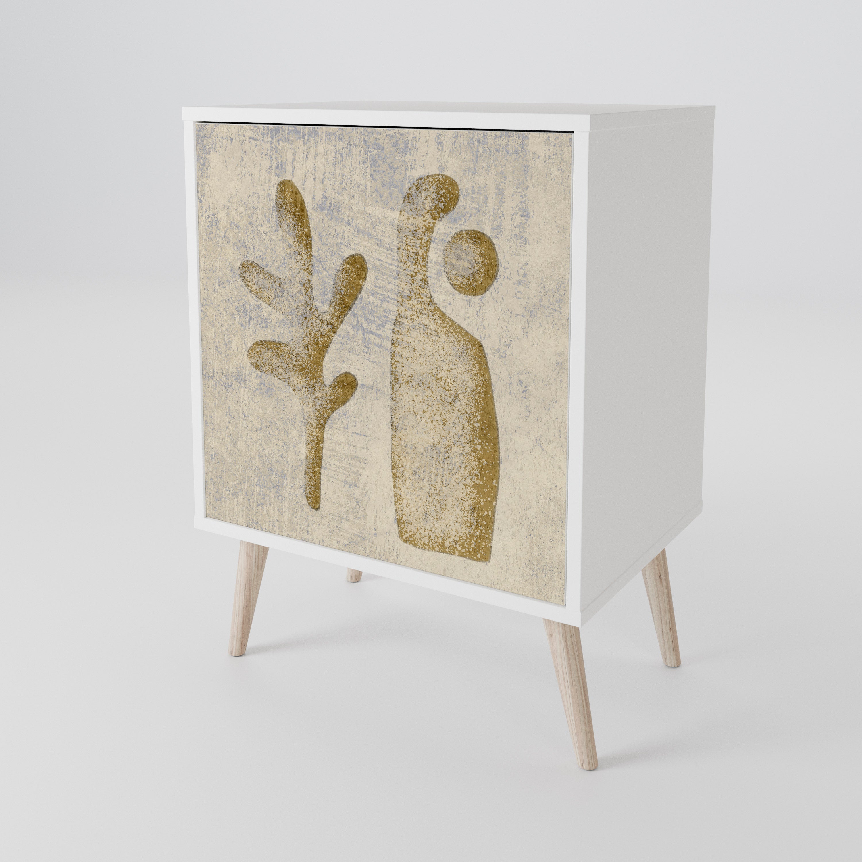SAND SCULPTURES 1-Door Sideboard