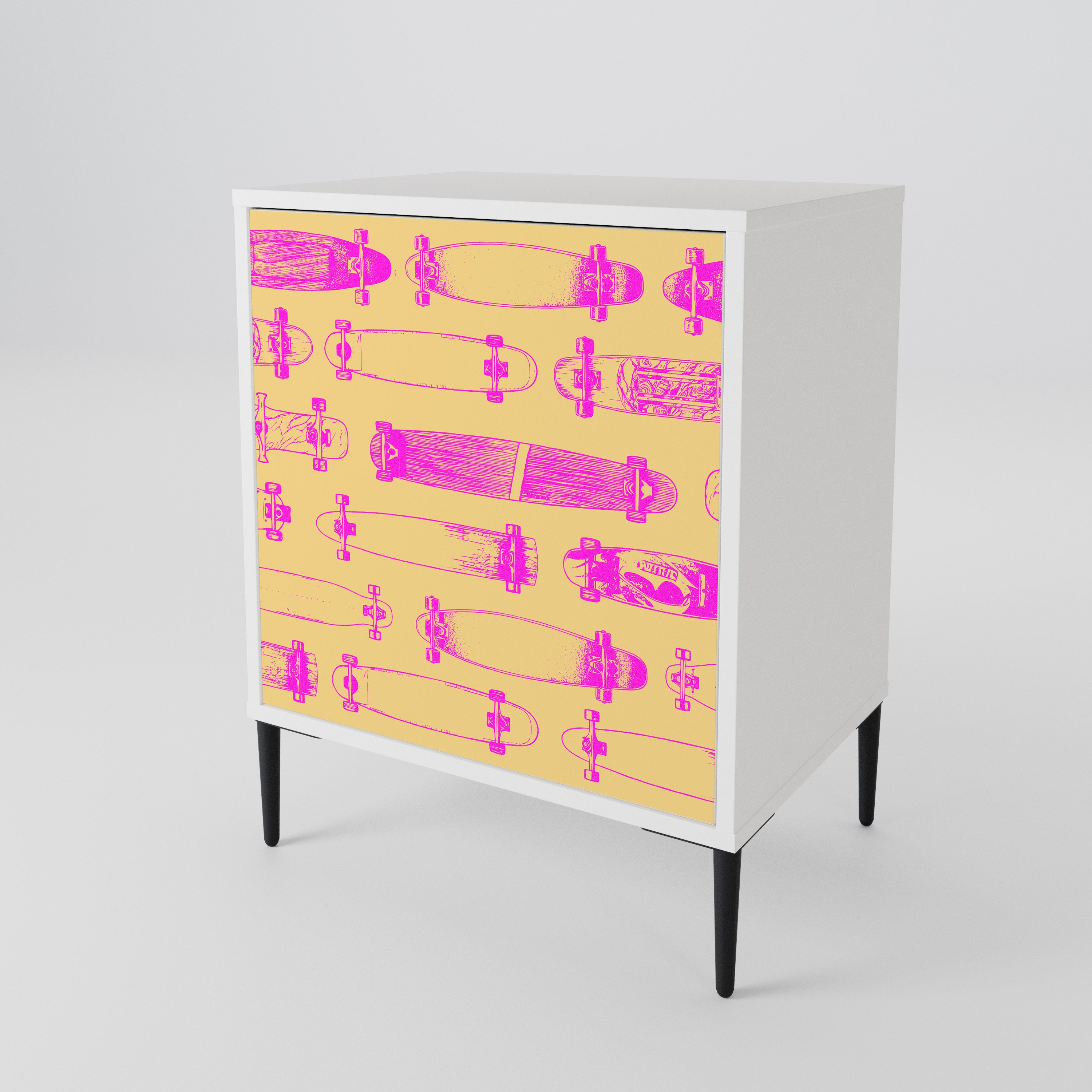 SKATEBOARD ARTISTRY 1-Door Sideboard
