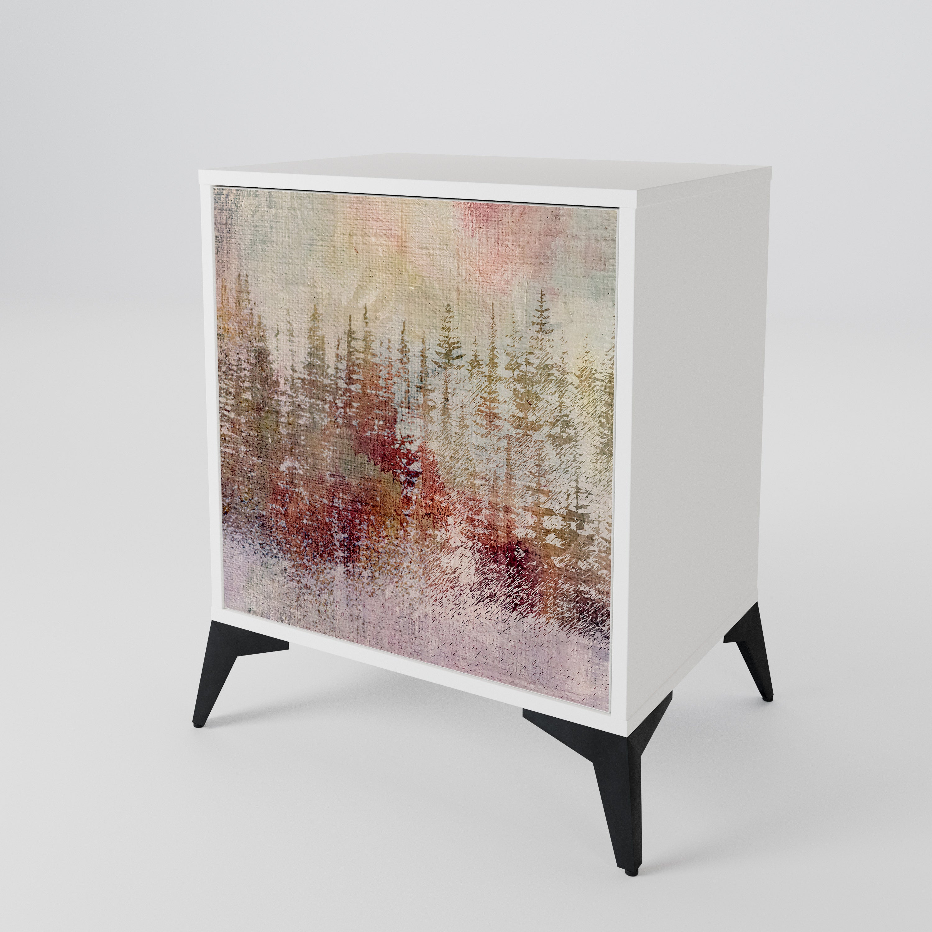 VEILED SUMMIT 1-Door Sideboard