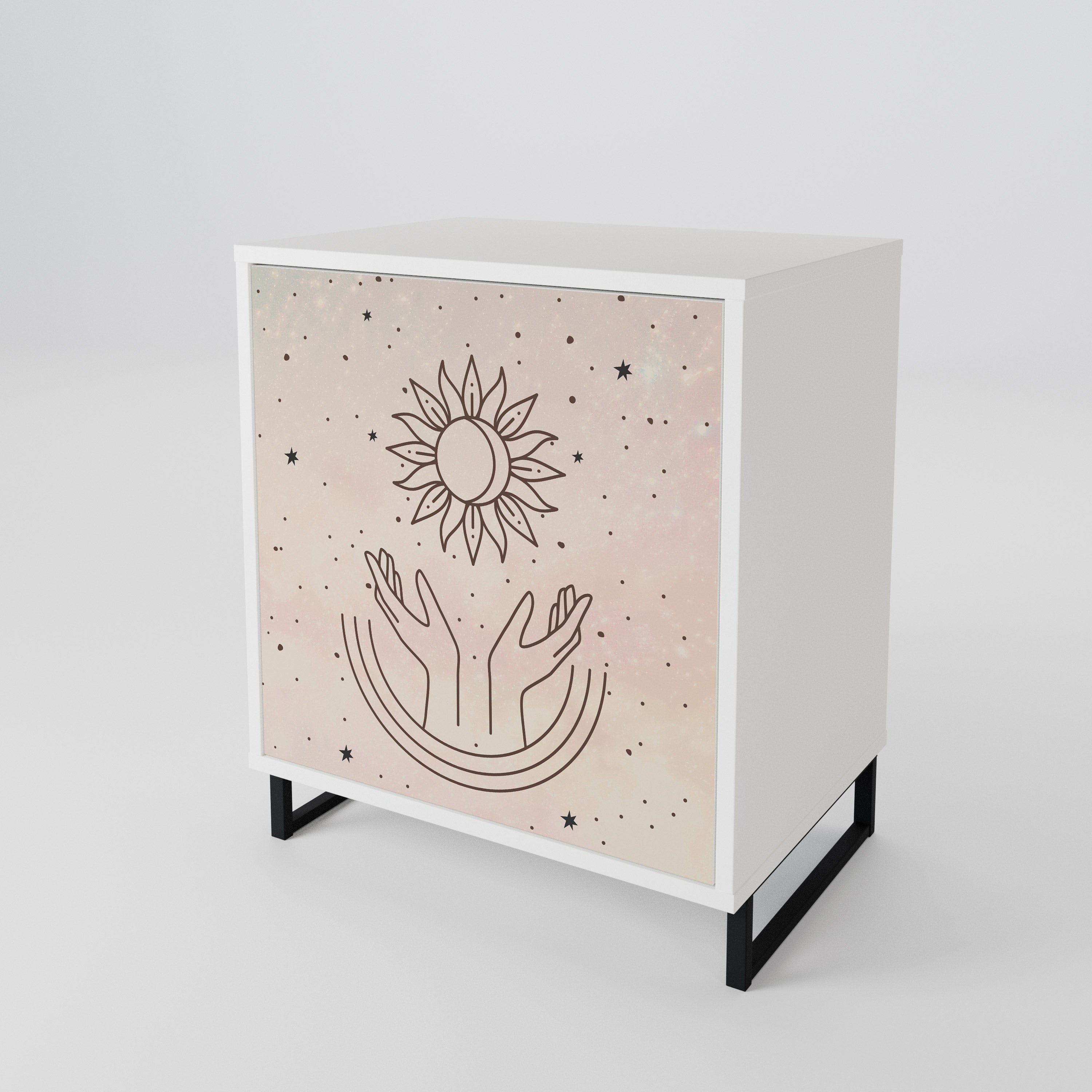 DELICATE BEAUTY 1-Door Sideboard