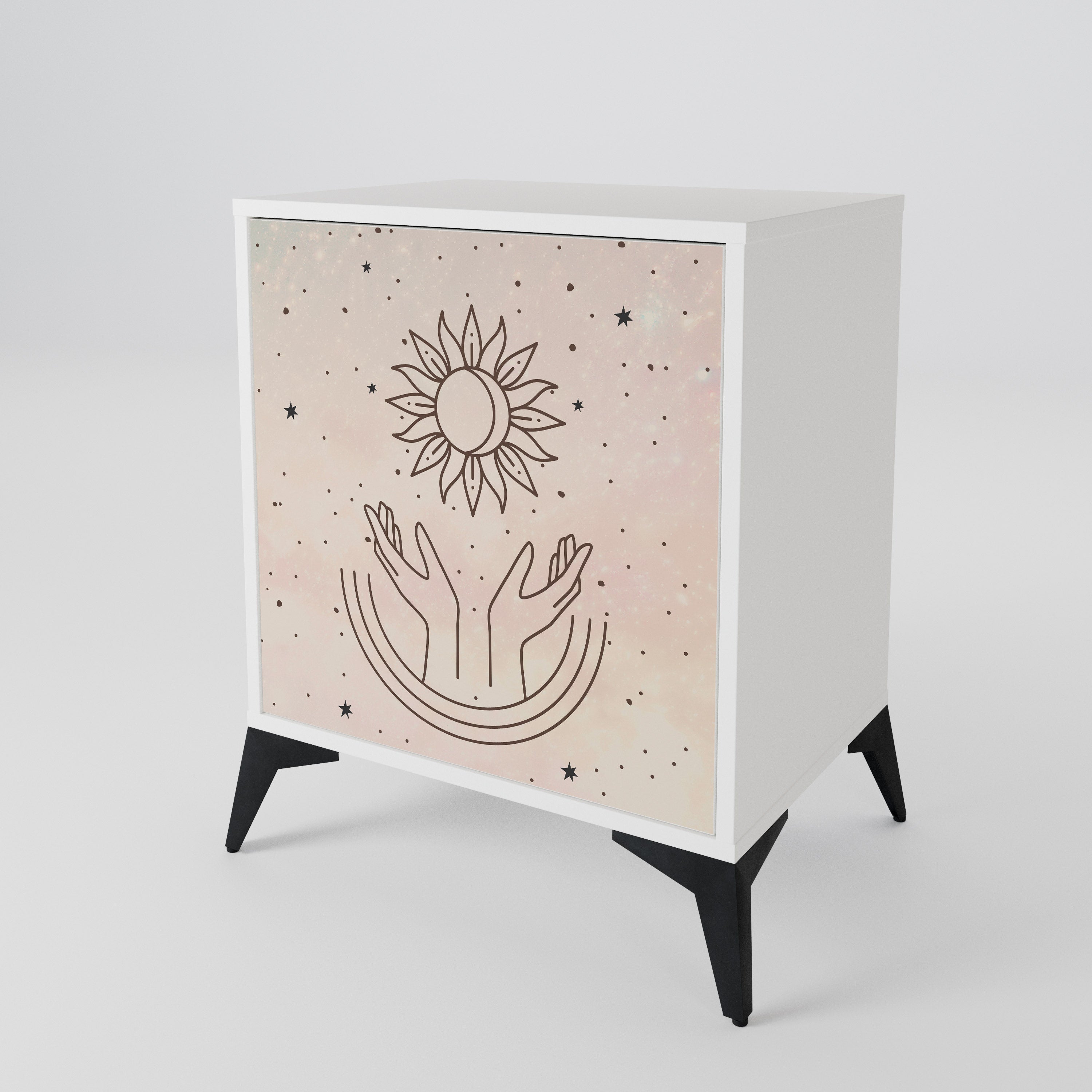 DELICATE BEAUTY 1-Door Sideboard