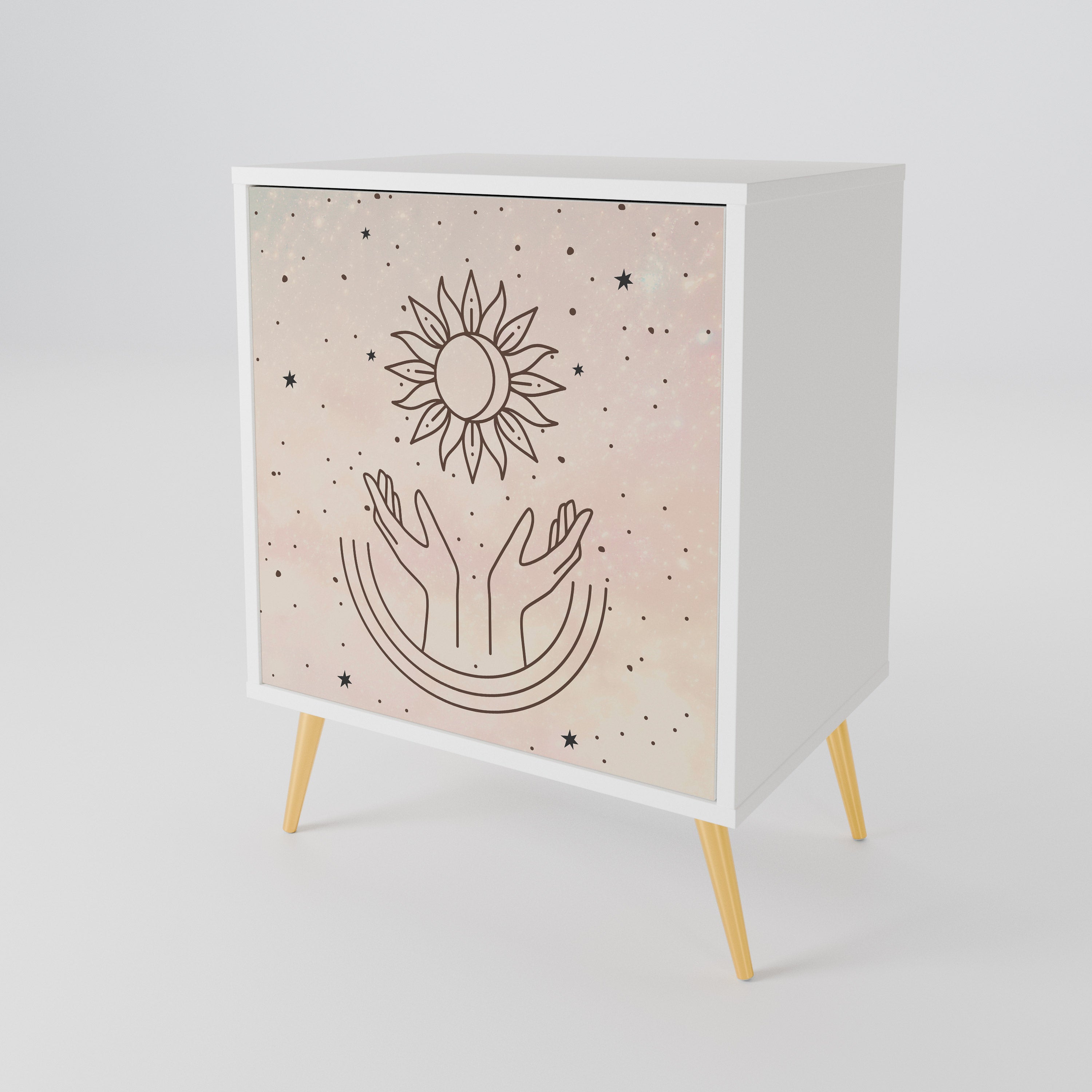 DELICATE BEAUTY 1-Door Sideboard
