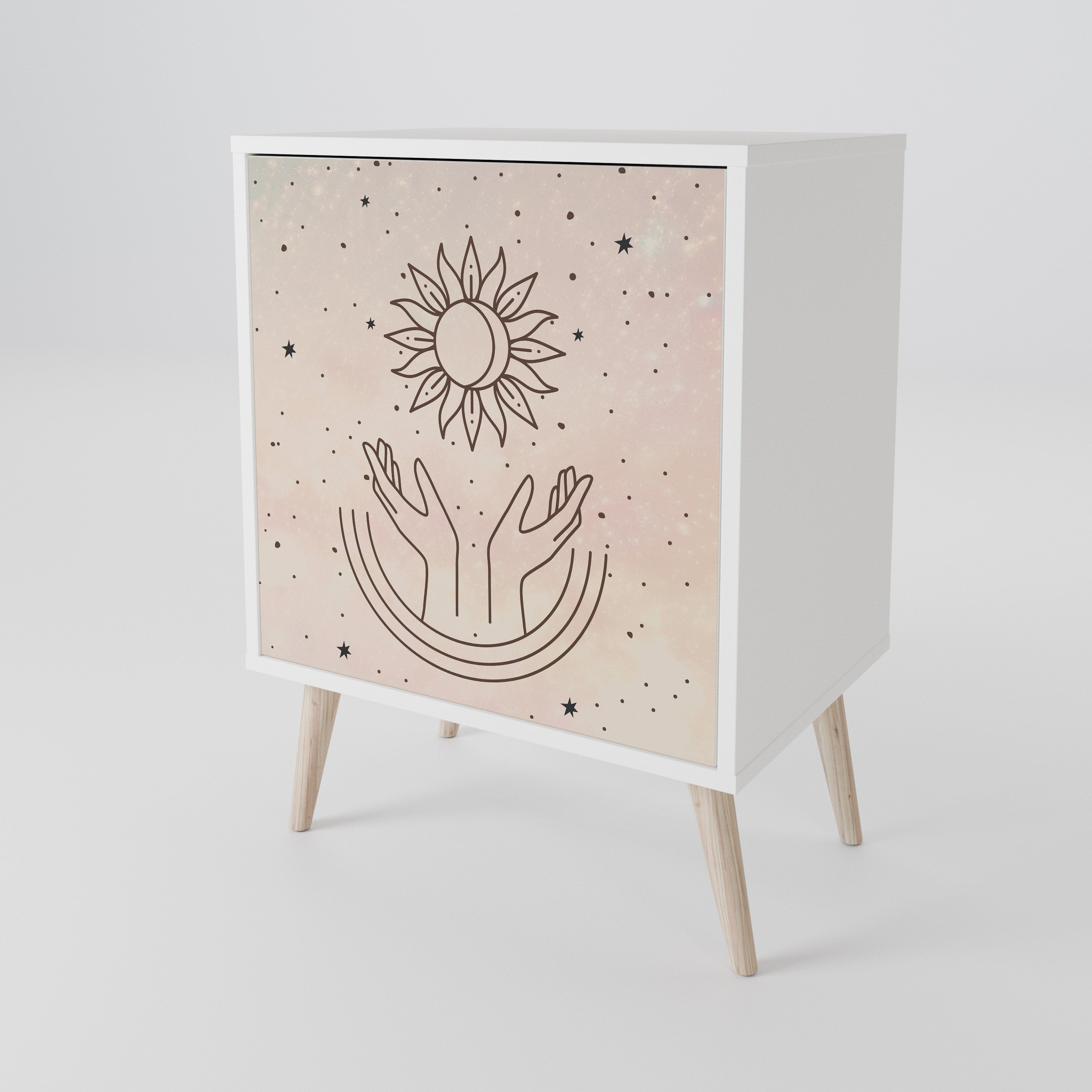 DELICATE BEAUTY 1-Door Sideboard