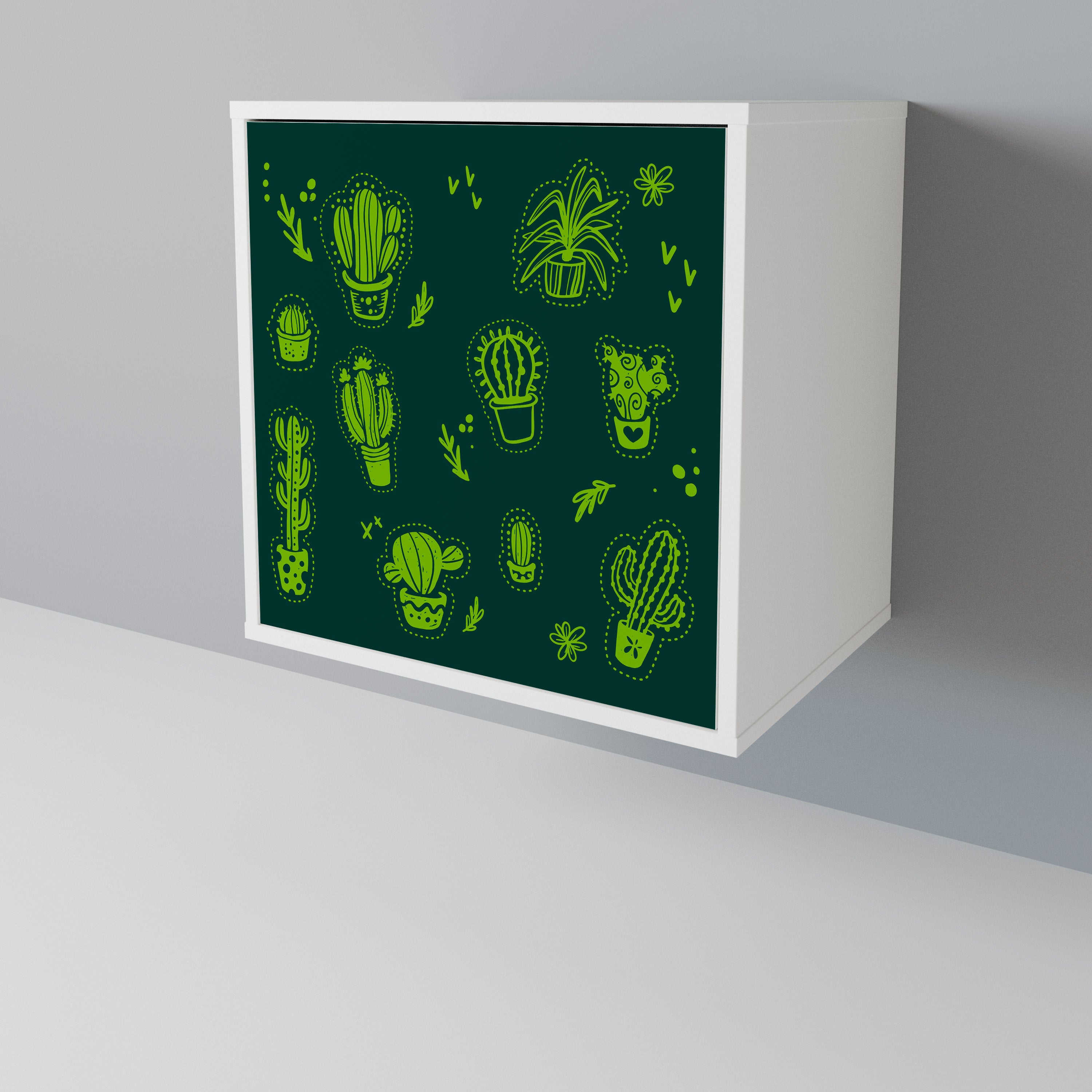 DESERT GREEN 1-Door Sideboard