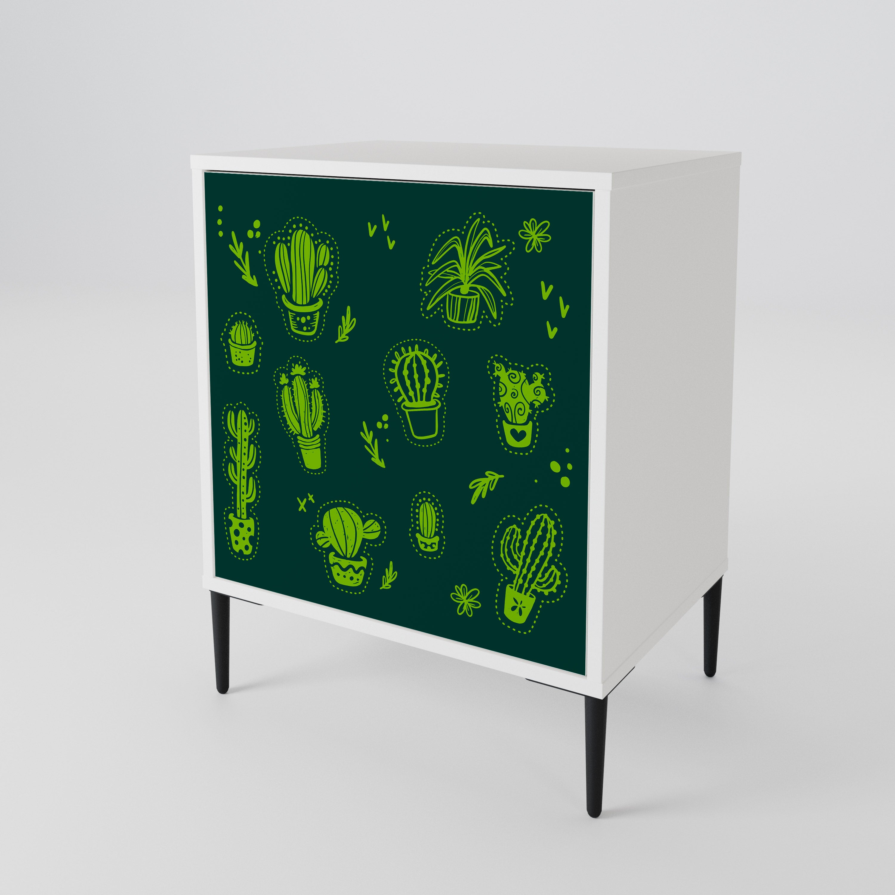 DESERT GREEN 1-Door Sideboard