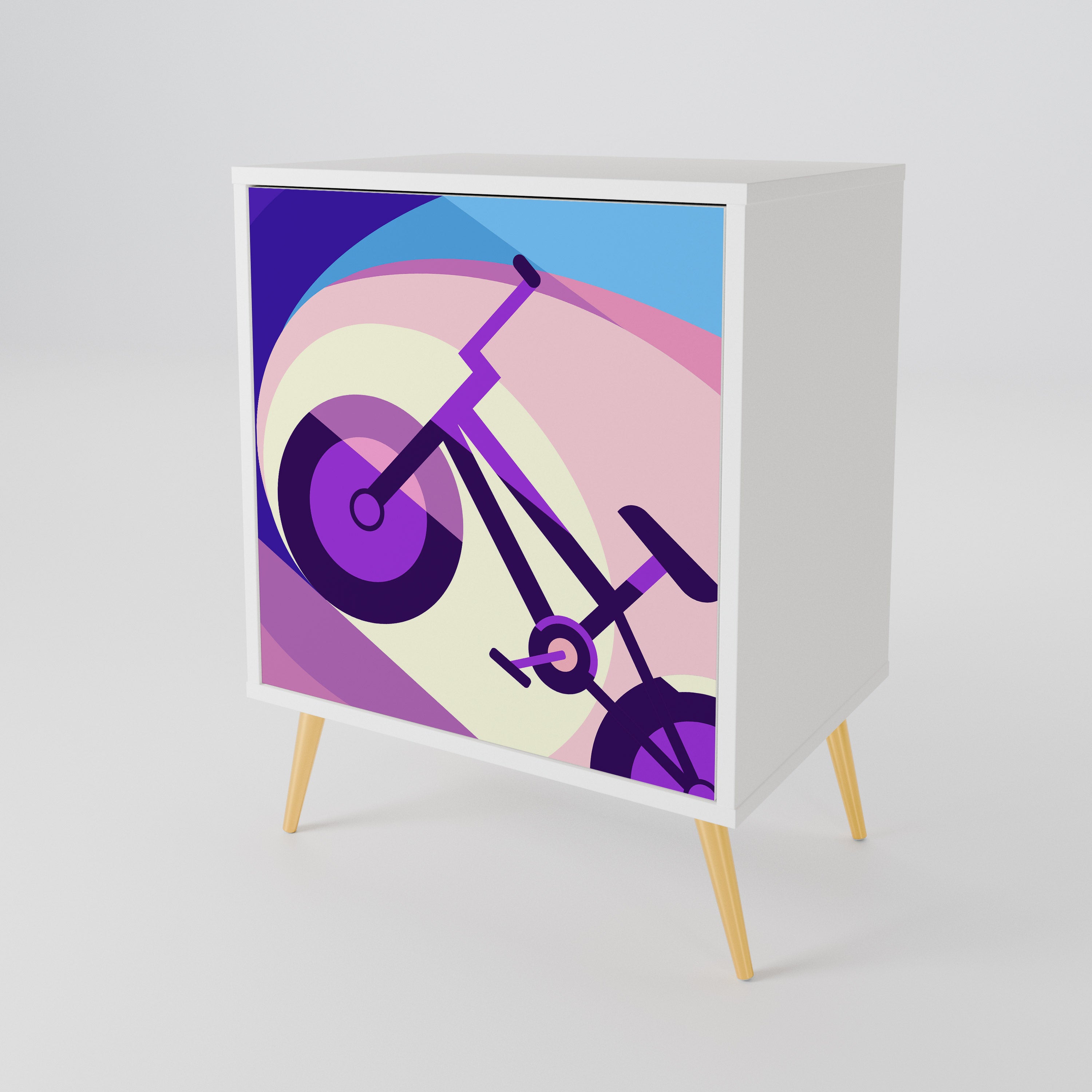 BIKE DREAMS 1-Door Sideboard